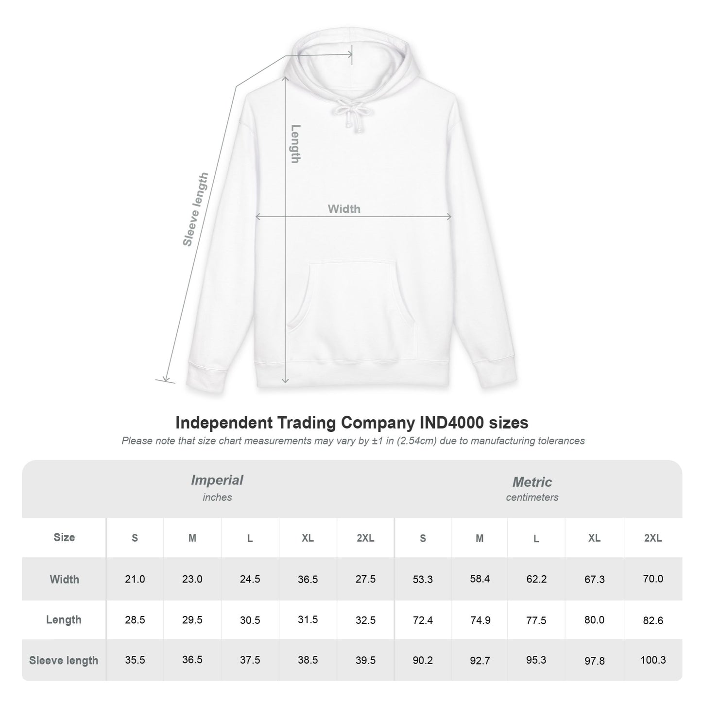 Classic White Hoodie — Minimal Pullover Sweatshirt