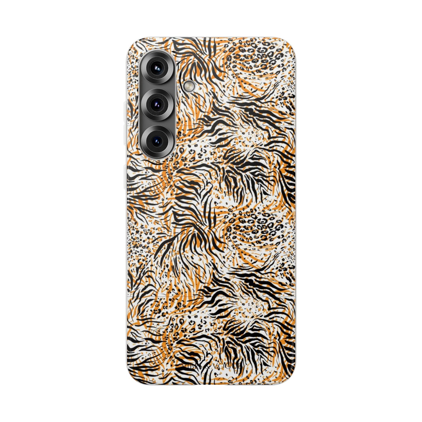 Wild Animal Print Flexi Case for iPhone - Fierce & Trendy Design