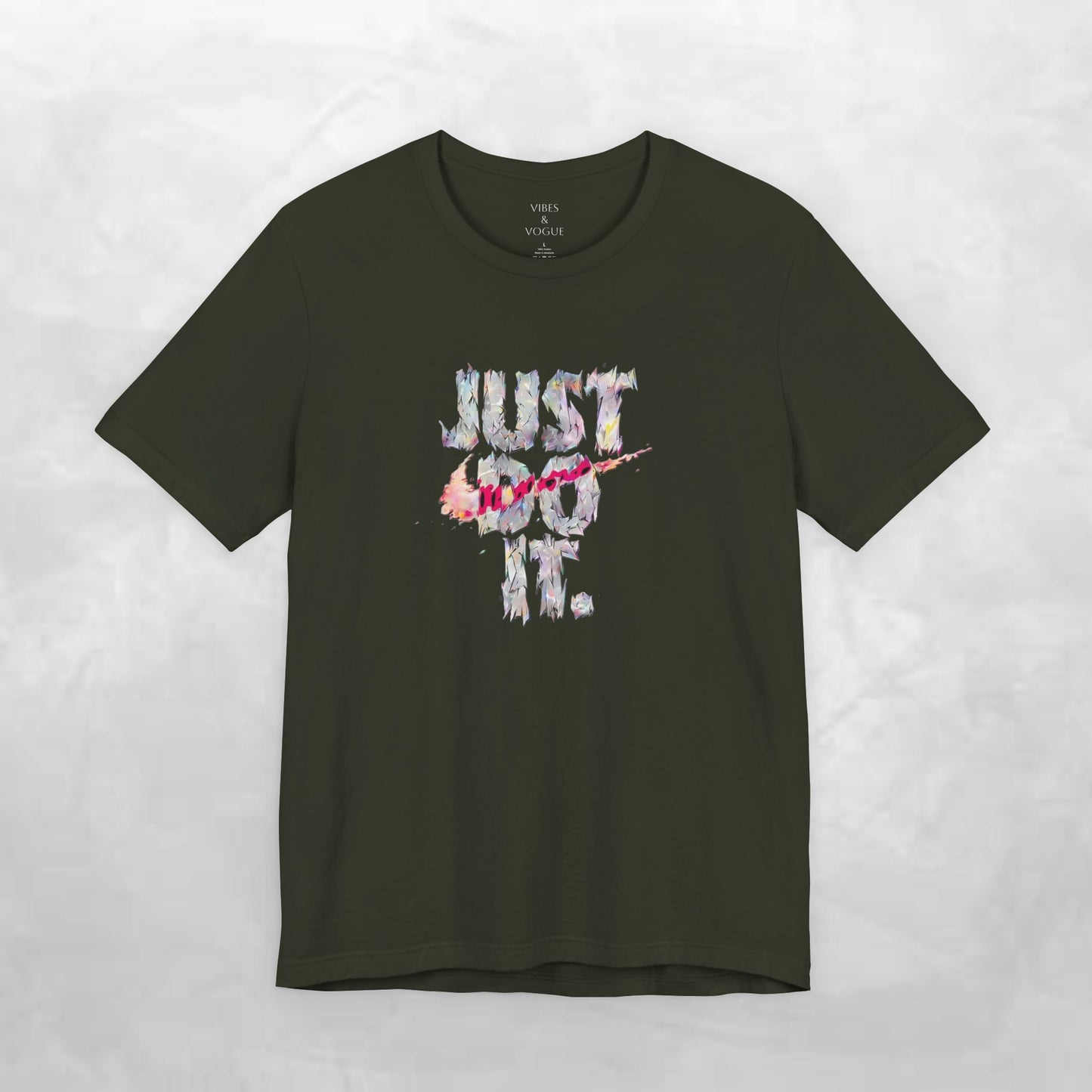 Motivational Graphic Tee - Unisex Jersey Short Sleeve T-Shirt, Just Do It Shirt, Casual Wear, Fitness Apparel, Gift Idea