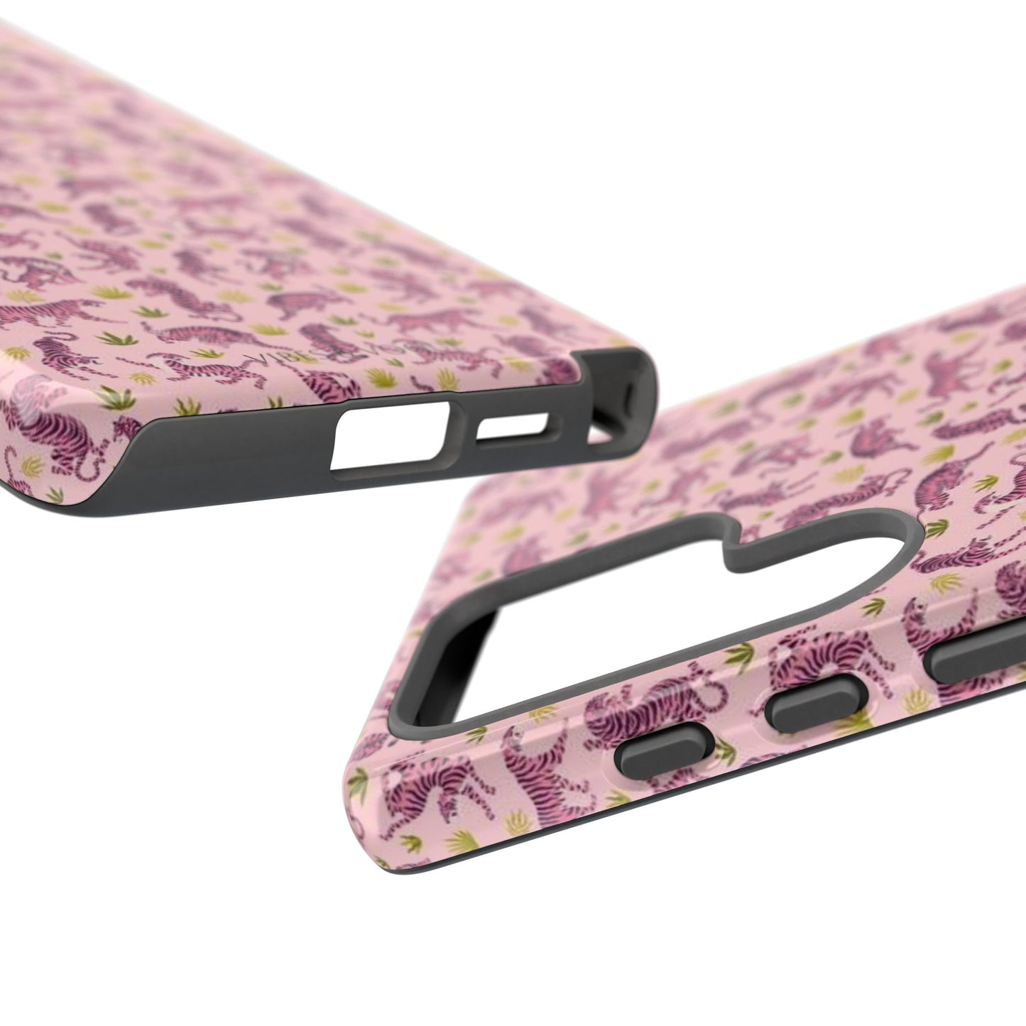 Pink Tiger Pattern Phone Case - Tough Cases