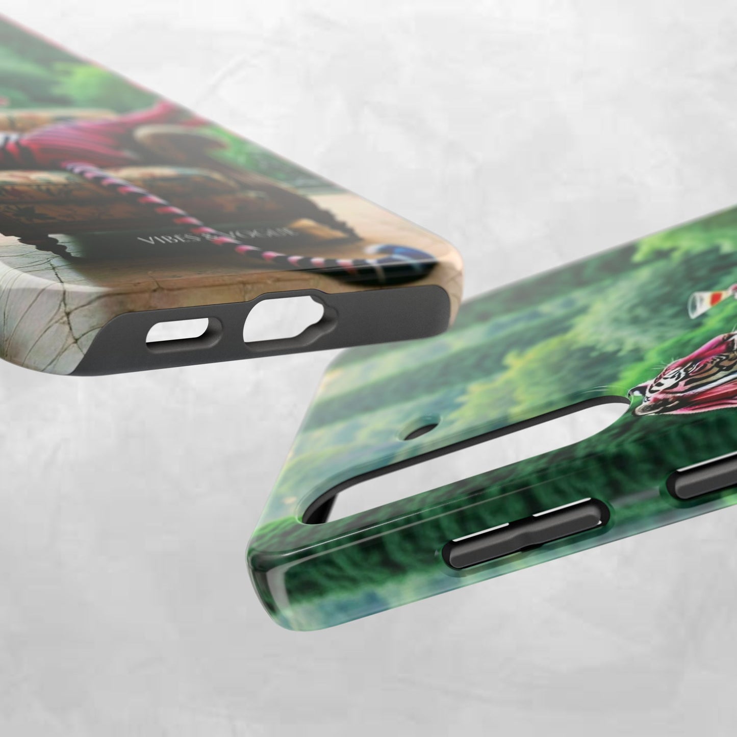 Relaxed Tiger Phone Case | Tough Case for Animal Lovers, Unique Gift for Friends, Stylish Tech Accessories, Fun Phone Cover, Vibrant Design