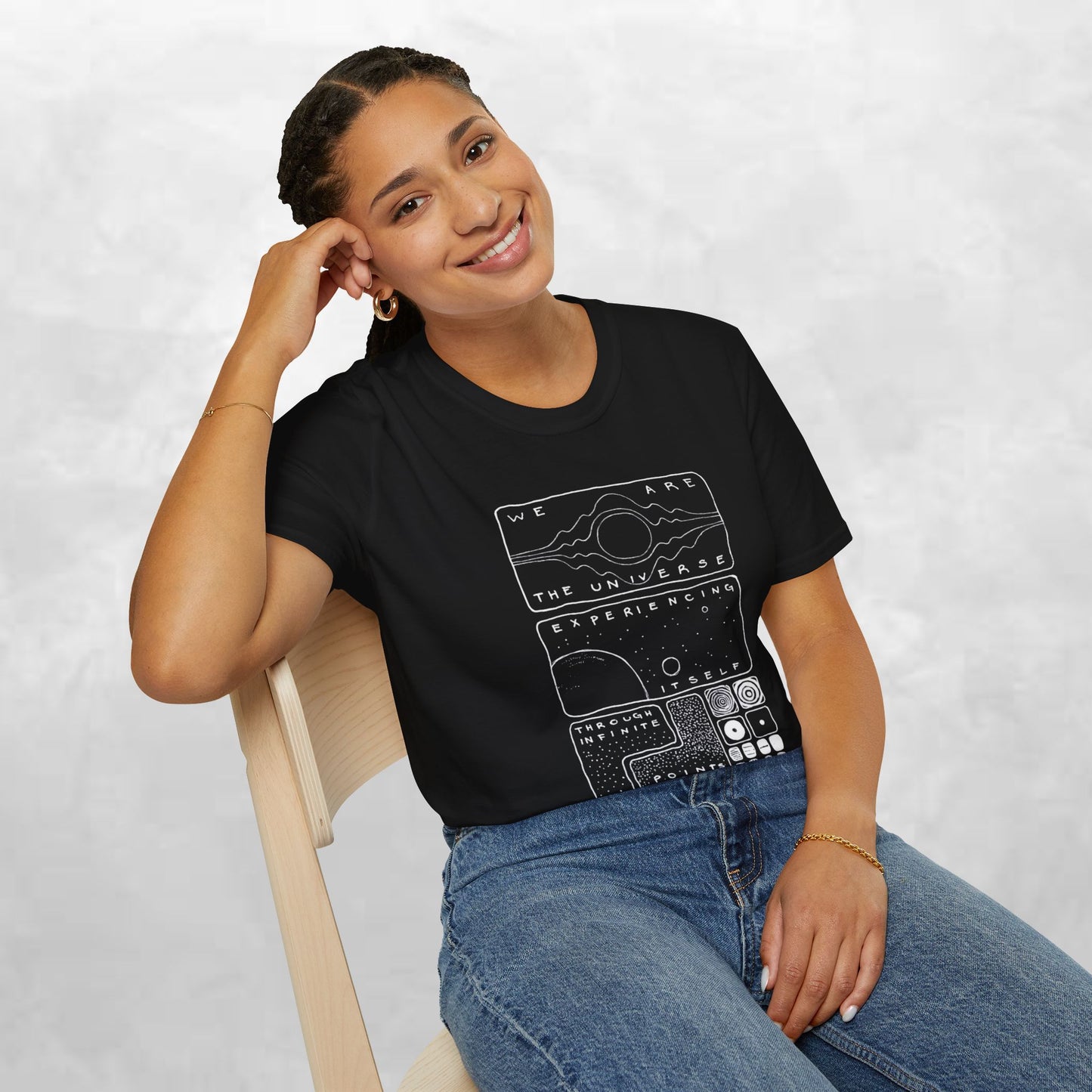 Cosmic Diagram T-Shirt — "We Are The Universe" Astral Graphic Tee