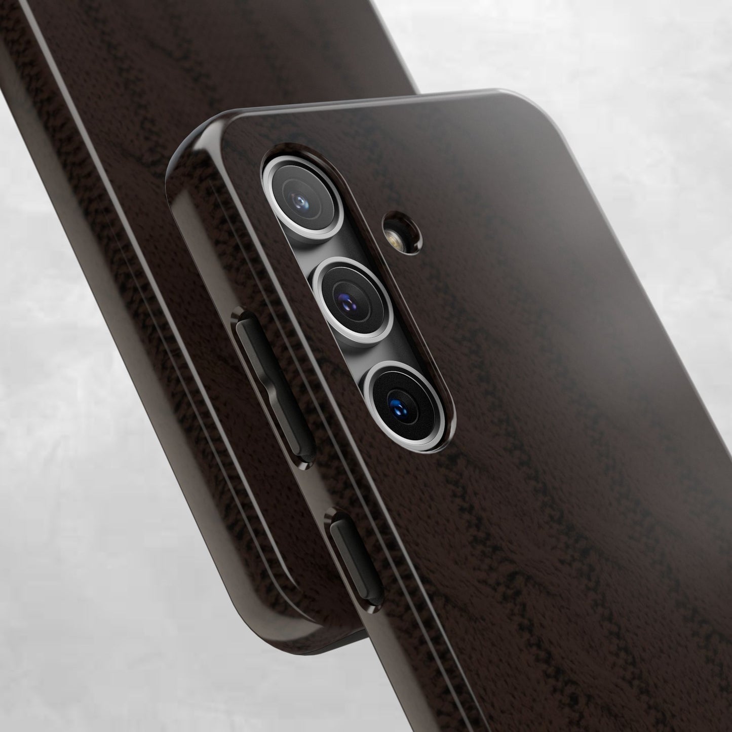 Cable Knit Chocolate Tough Phone Case — Vibes and Vogue Protective Cover