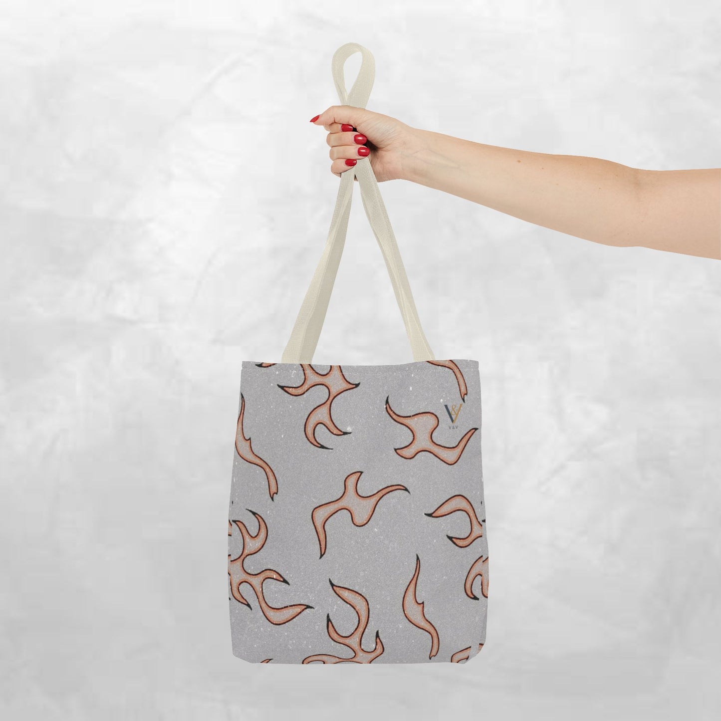 Stylish AOP Tote Bag - Trendy Reusable Shopping Bag, Casual Handbag, Gift for Her, Eco-friendly Tote, Everyday Carryall