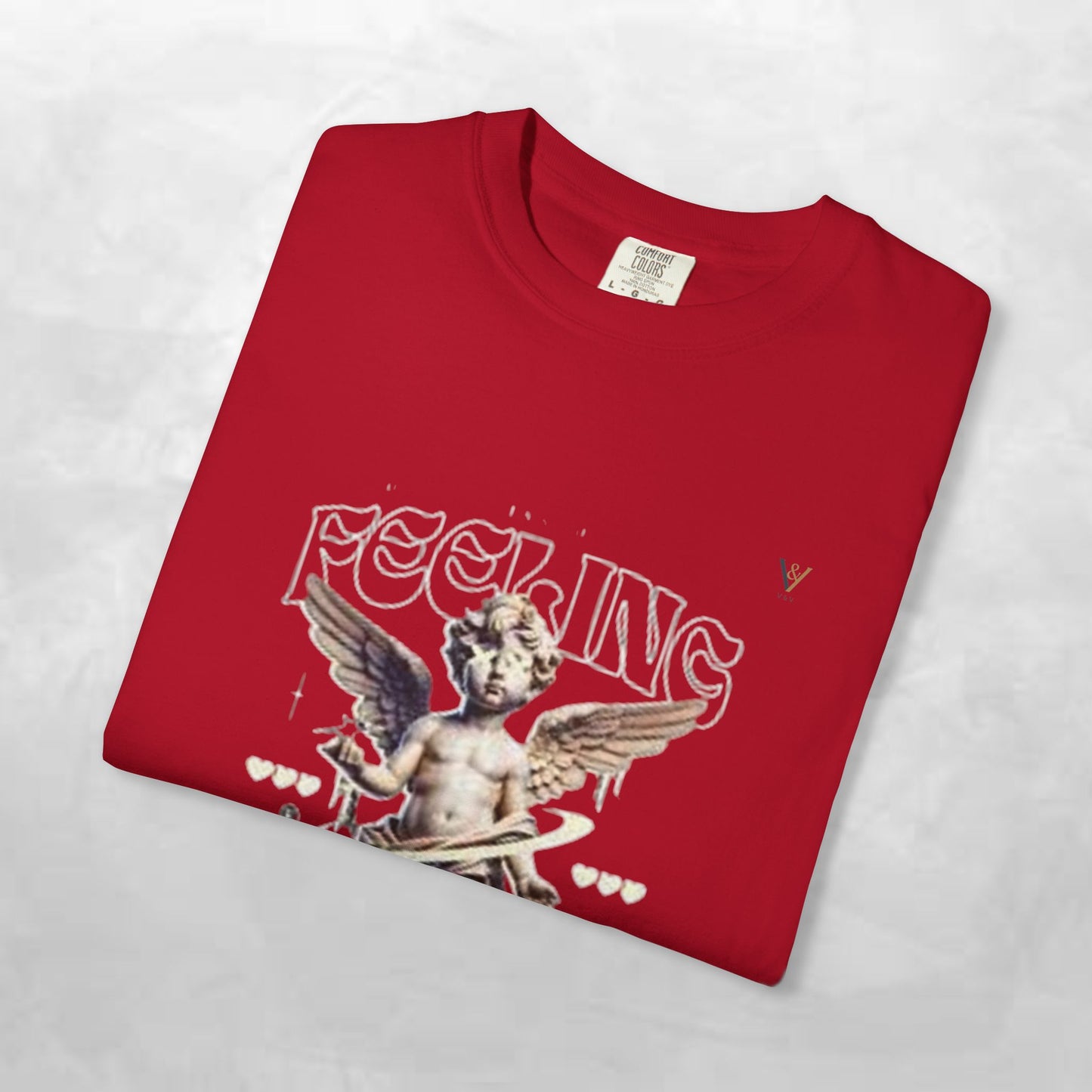 Vintage-Inspired Angel Graphic T-Shirt - Perfect for Casual Wear, Gift for Music Lovers, Cute Outfit Idea, Retro Design, Cozy Everyday Tee