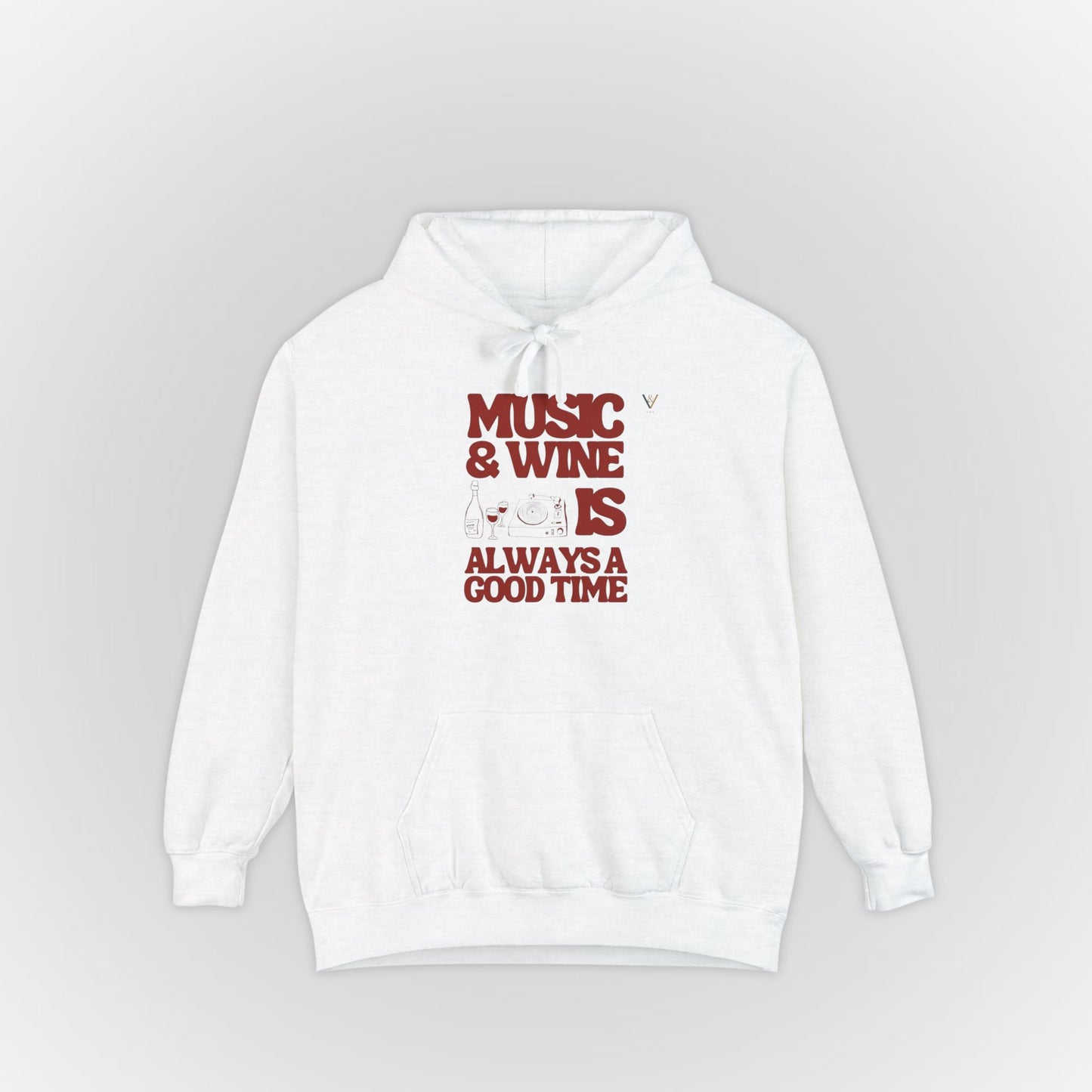 Comfortable Unisex Garment-Dyed Hoodie for Relaxed Days