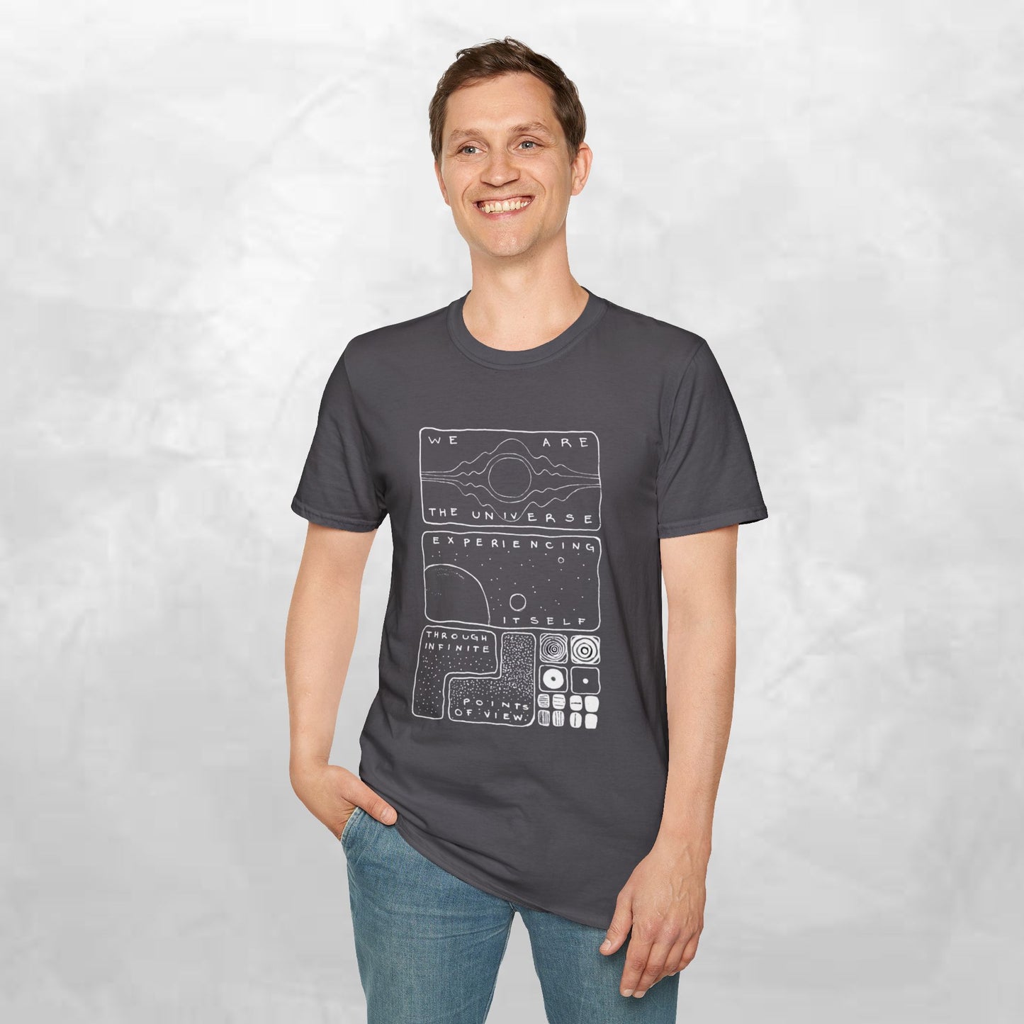 Cosmic Diagram T-Shirt — "We Are The Universe" Astral Graphic Tee