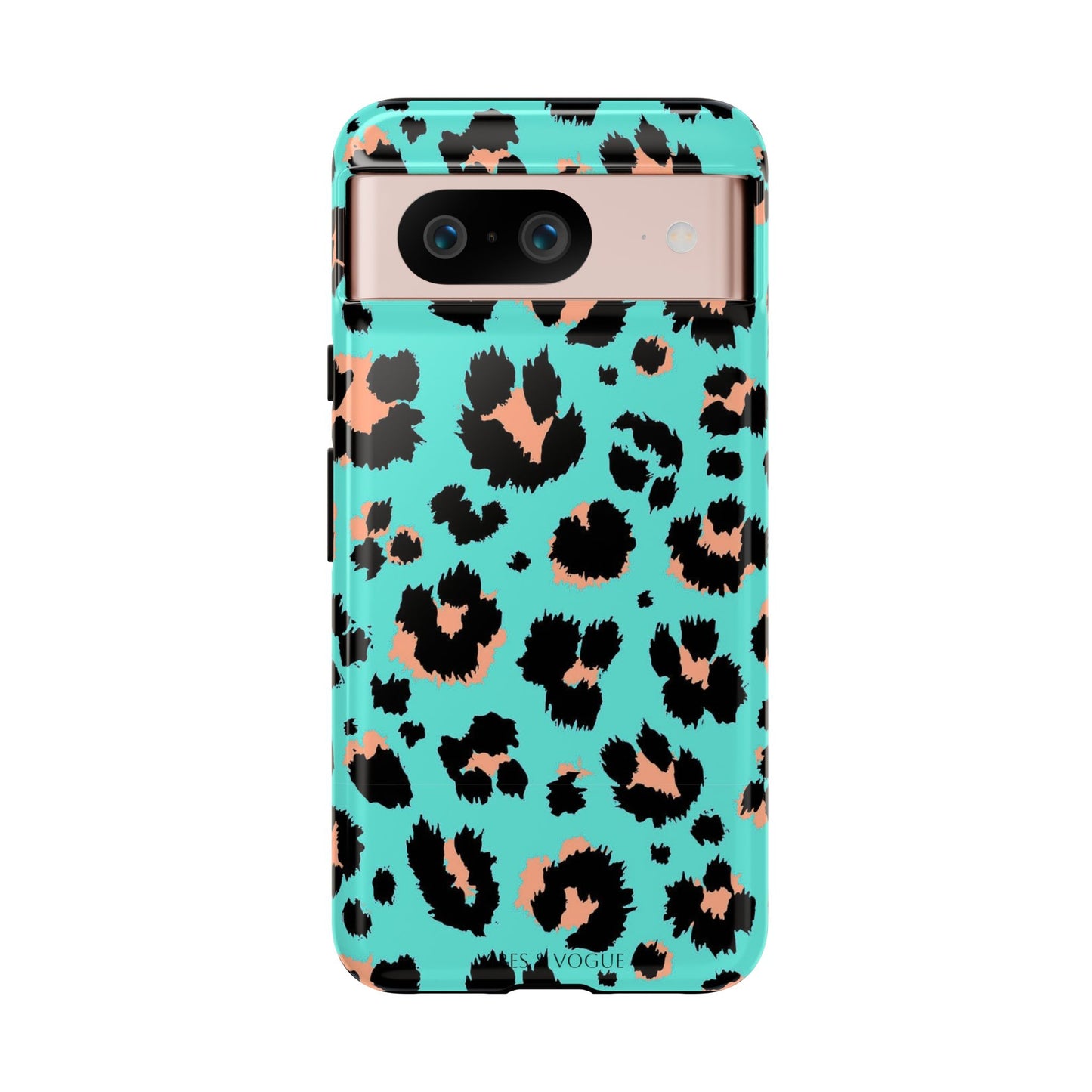 Leopard Print Phone Case, Tough Phone Case, Wild Style Accessory, Animal Print Cover, Stylish Phone Protection