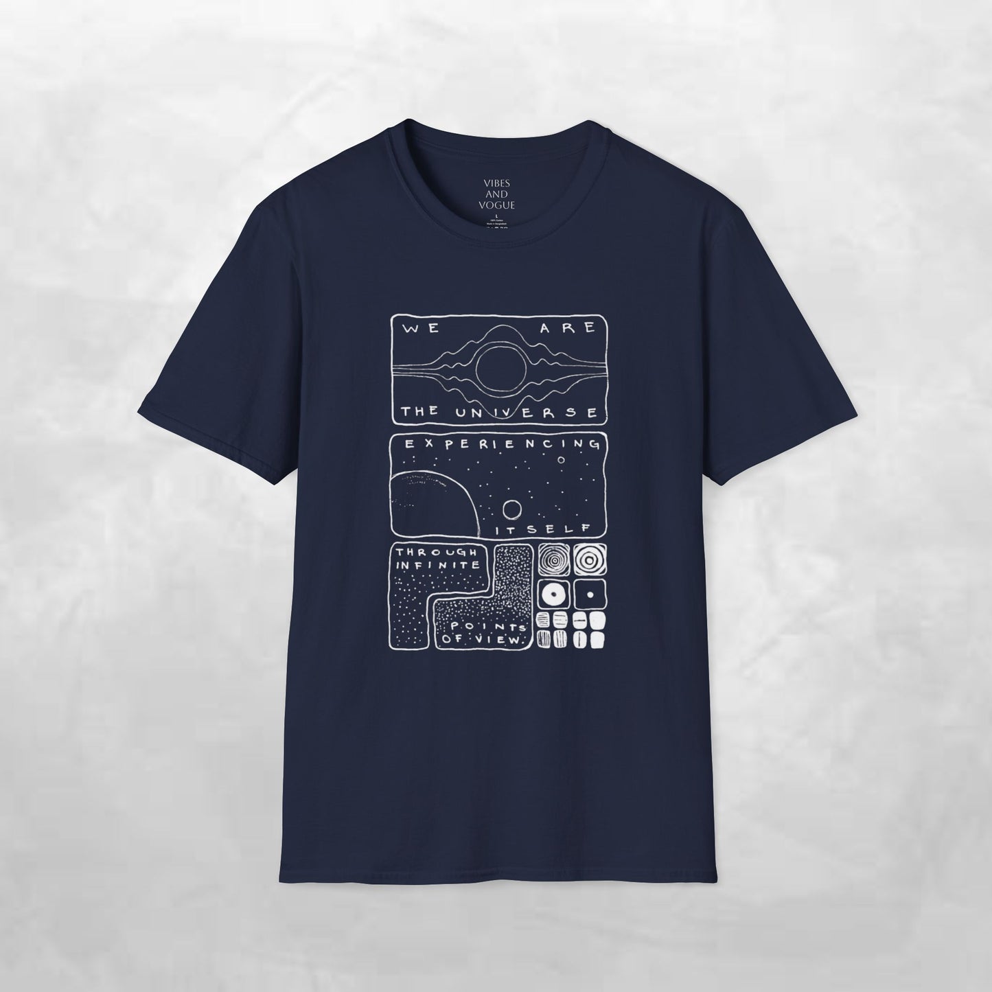 Cosmic Diagram T-Shirt — "We Are The Universe" Astral Graphic Tee