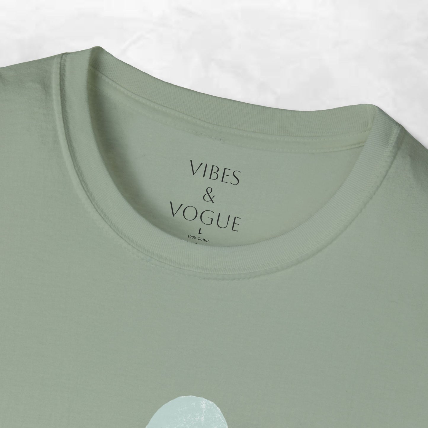 Vibes & Vogue Unisex Softstyle T-Shirt - Trendy Casual Wear for Art Lovers
