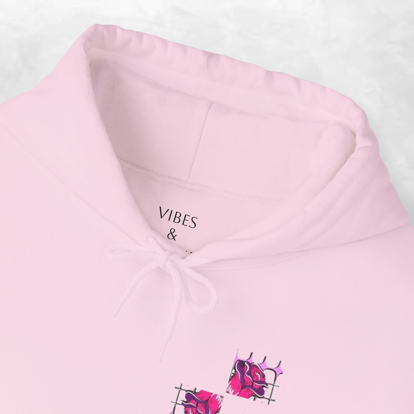 Intuitive Blooms Hoodie, Cozy Sweatshirt, Artistic Apparel, Unique Gift, Comfortable Fashion