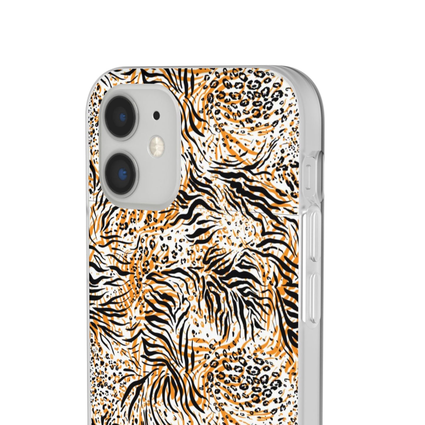 Wild Animal Print Flexi Case for iPhone - Fierce & Trendy Design