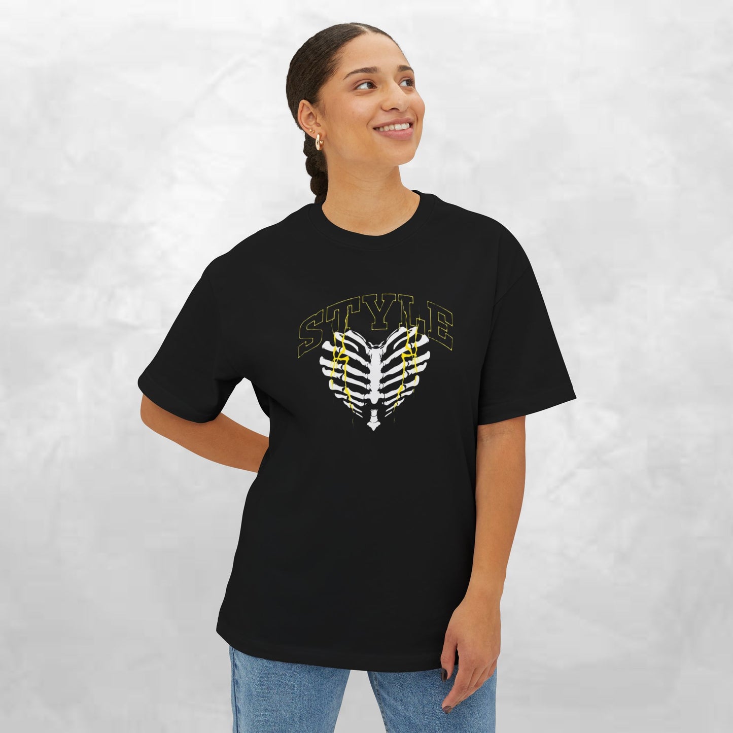 Stylish Oversized Boxy Tee for Trendy Comfort, Urban Fashion, Streetwear, Casual Vibes, Unisex Gift, Everyday Wear