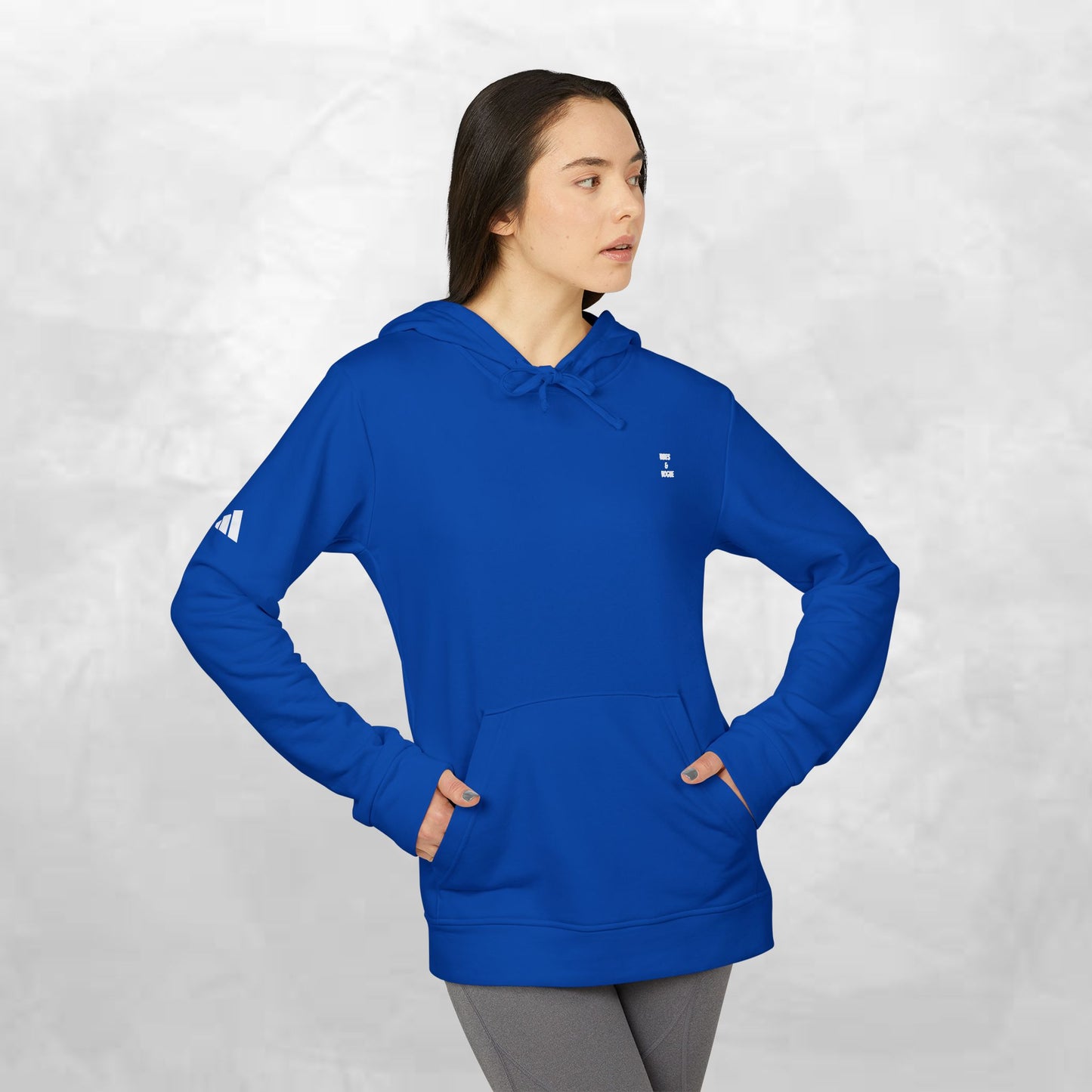 Adidas Unisex Fleece Hoodie - Cozy Athletic Fashion for Everyday Wear