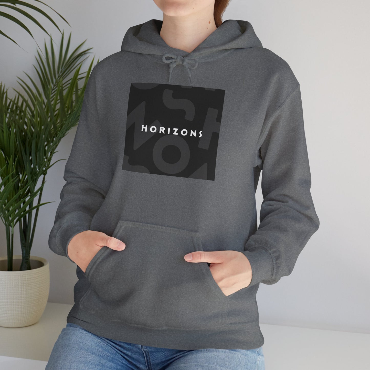 Horizons Unisex Heavy Blend™ Hooded Sweatshirt - Cozy Graphic Hoodie for Casual Wear