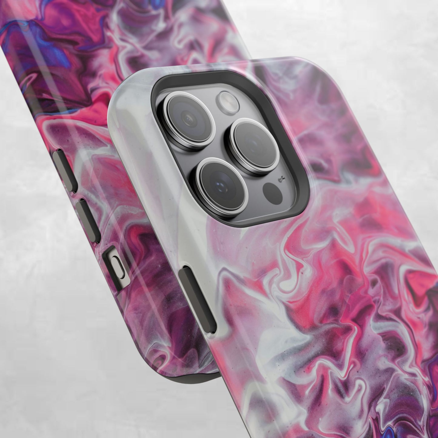 Vibrant Phone Case for Trendsetters | Abstract Marble Design, Impact-Resistant, Stylish Tech Accessory, Perfect Gift