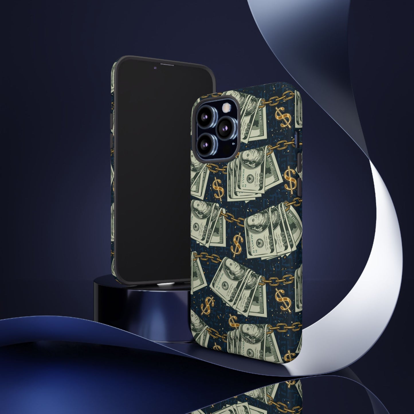 Money Motivation Phone Case, Tough Cases for iPhone, Money Design Phone Accessory, Trendy Tech Gifts, Unique Phone Cover