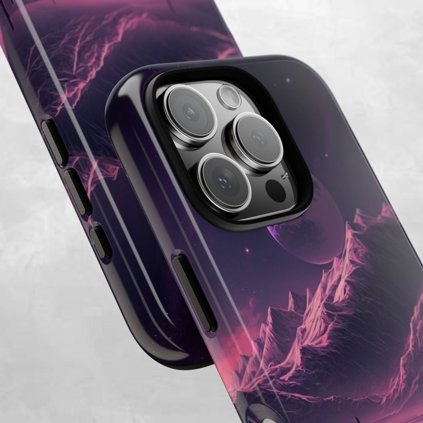 Futuristic Phone Case, Galaxy Aesthetic, Cosmic Art, Stylish Protection, Gifts for Tech Lovers