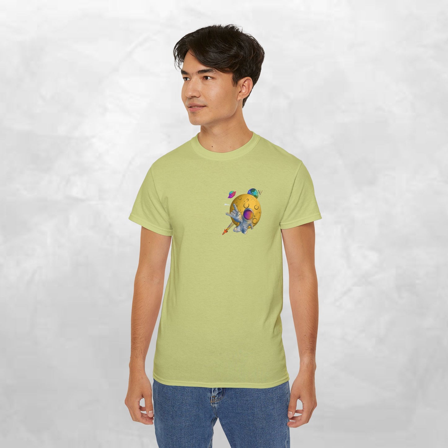 Funny Graphic Tee – "Happy Taco" Design for Food Lovers