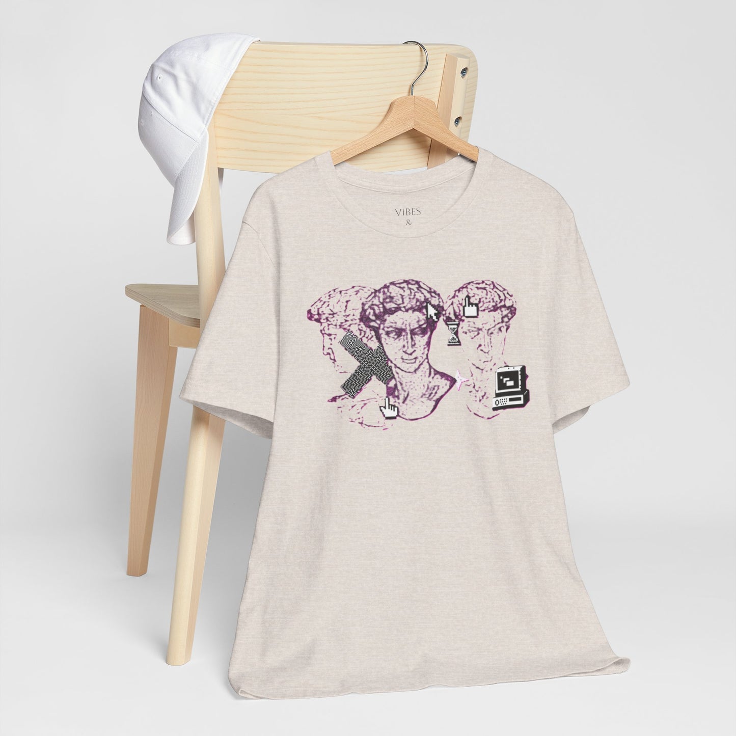 Artistic Brain Design Unisex Tee, Graphic T-Shirt, Casual Wear, Gift for Artists, Creative Apparel, Unique Fashion Statement