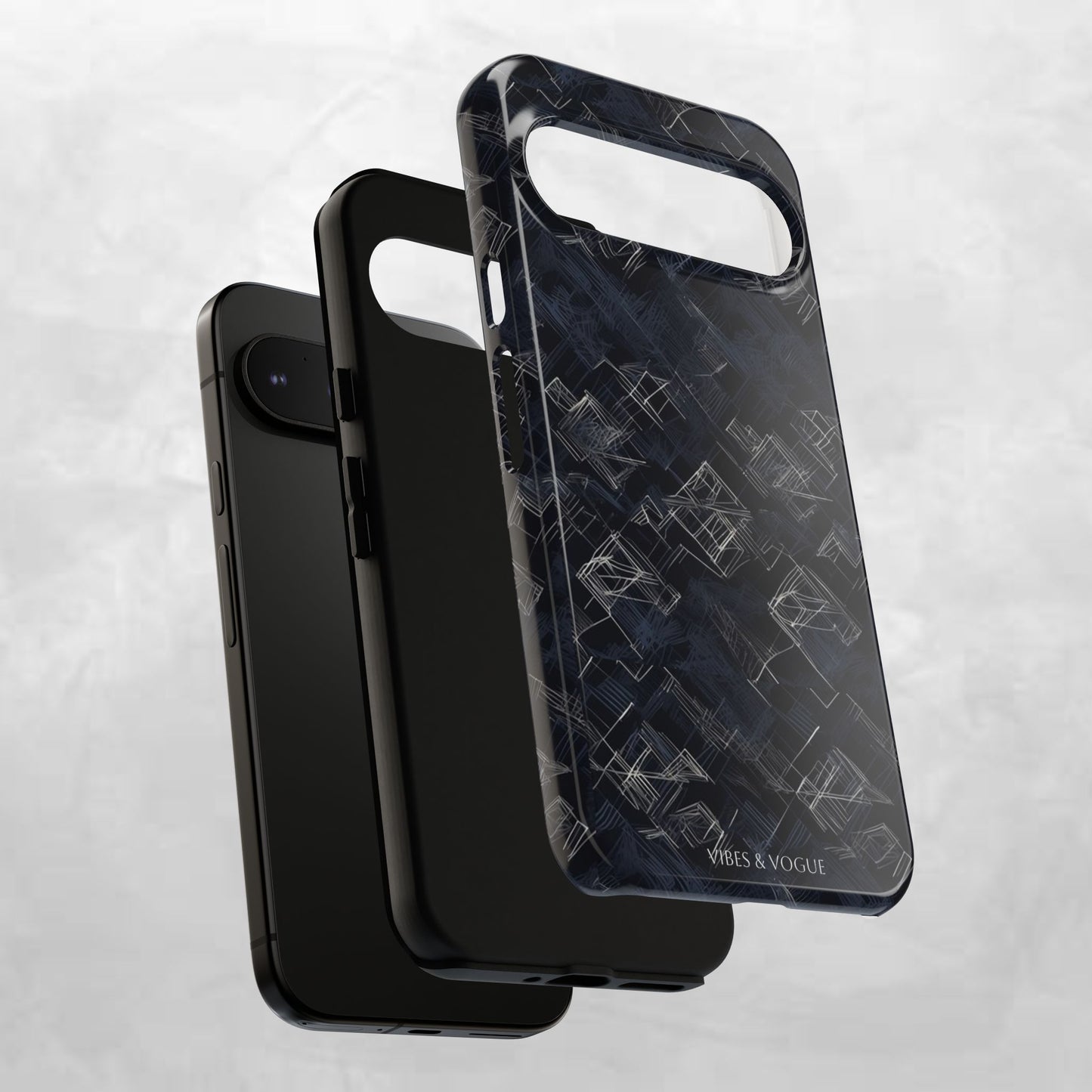 Tough Cases: Modern Geometric Phone Case - Durable, Stylish Protection