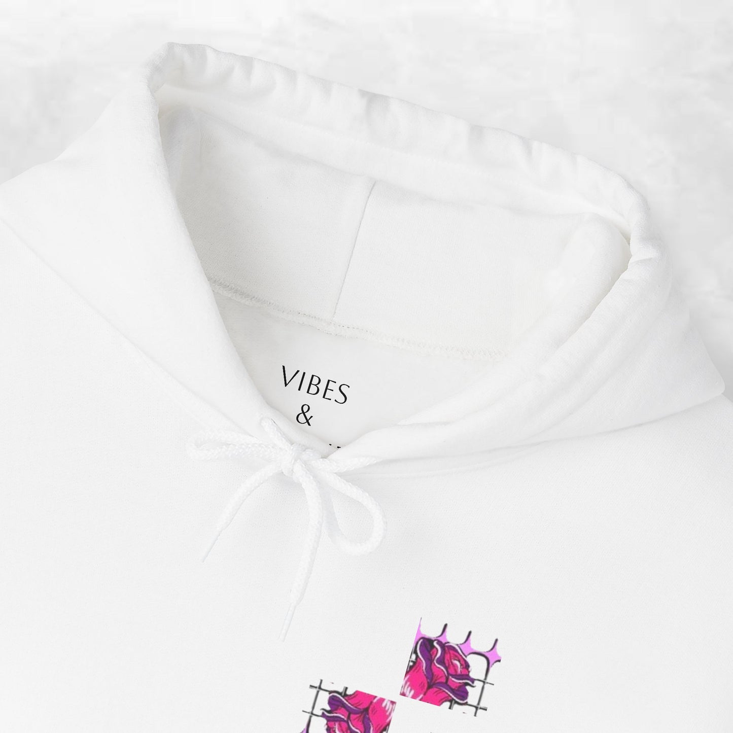 Intuitive Blooms Hoodie, Cozy Sweatshirt, Artistic Apparel, Unique Gift, Comfortable Fashion