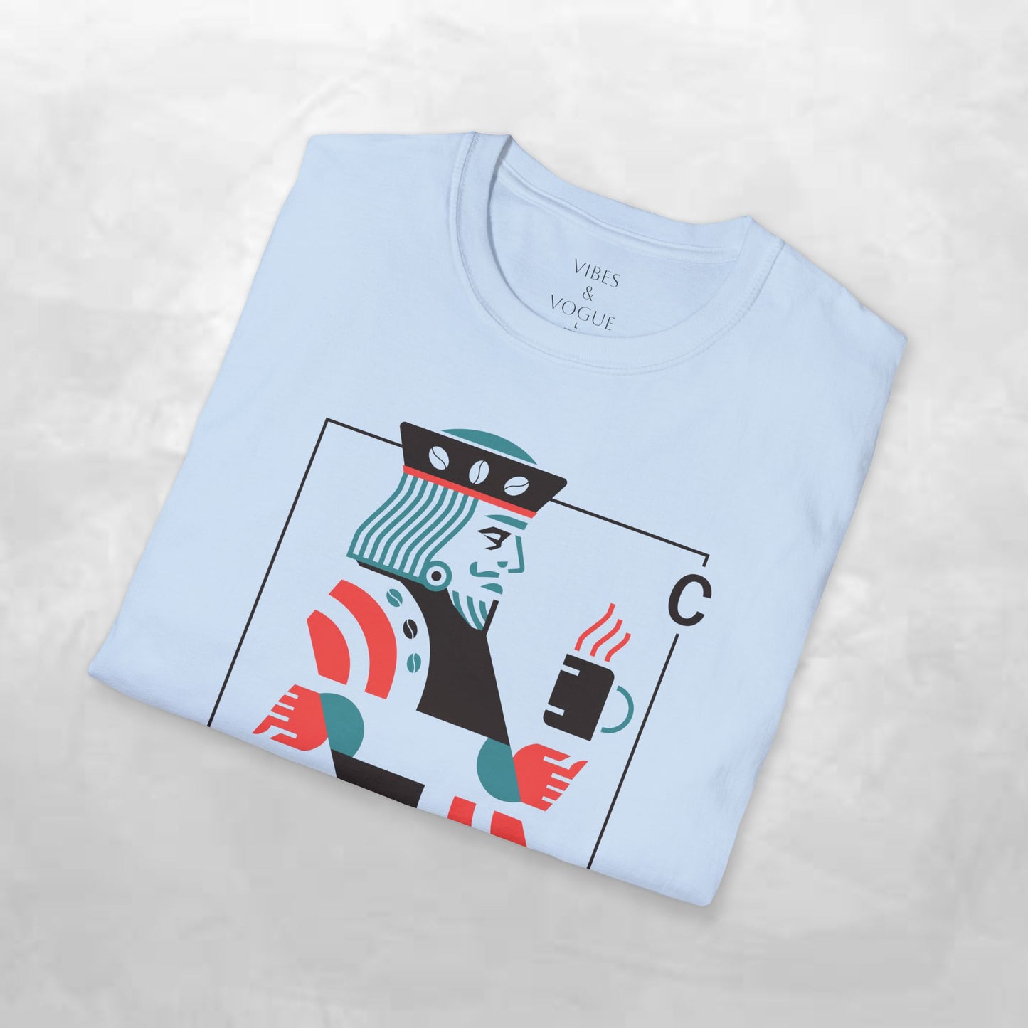 King of Cups Graphic T-Shirt - Unisex Softstyle Tee