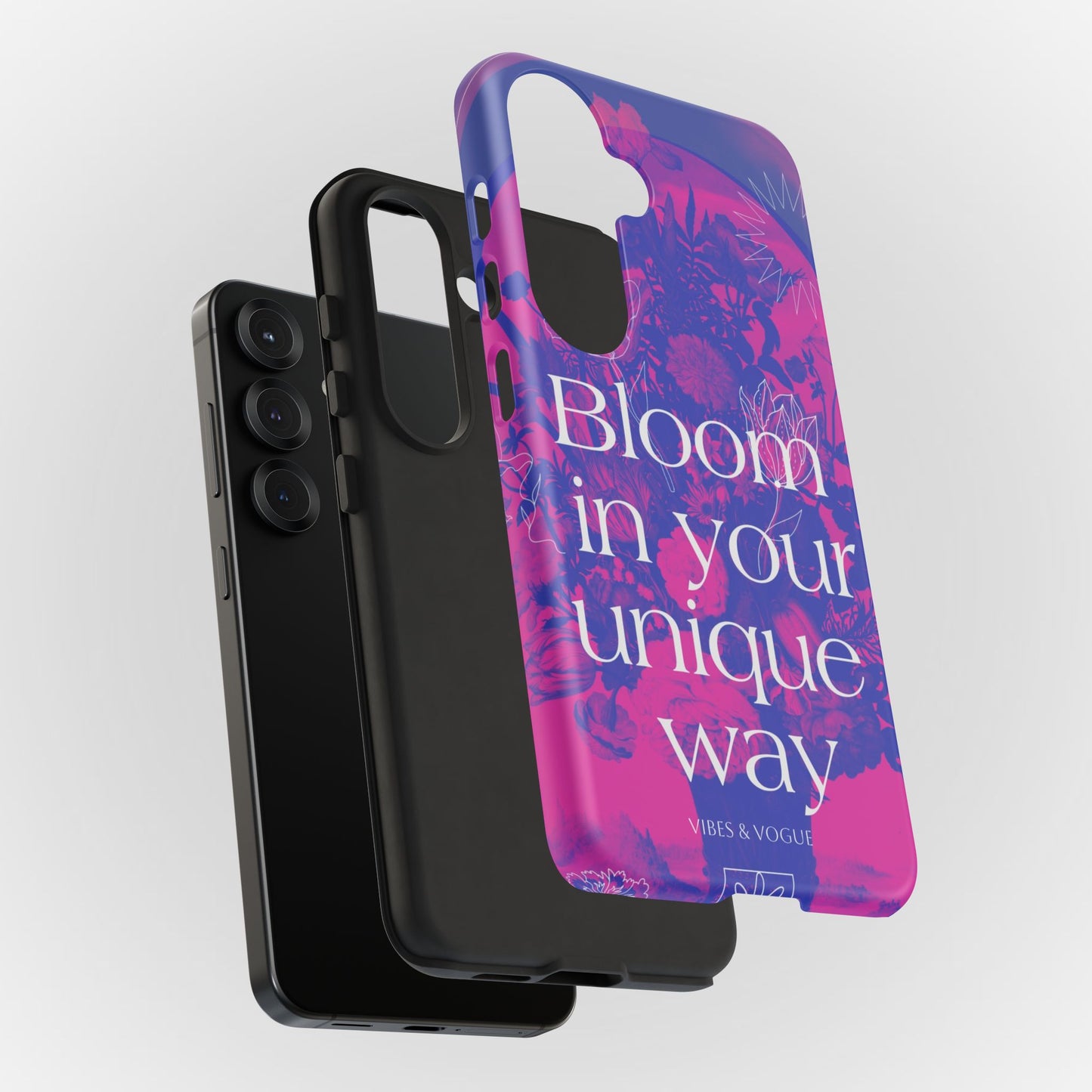 Bloom in Your Unique Way Phone Case - Tough and Stylish Design