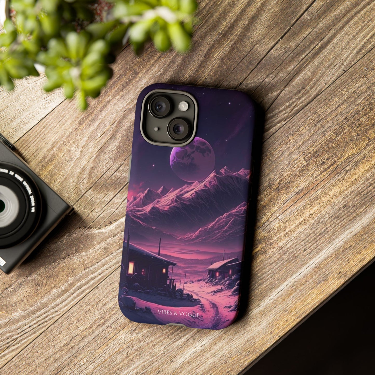 Futuristic Phone Case, Galaxy Aesthetic, Cosmic Art, Stylish Protection, Gifts for Tech Lovers