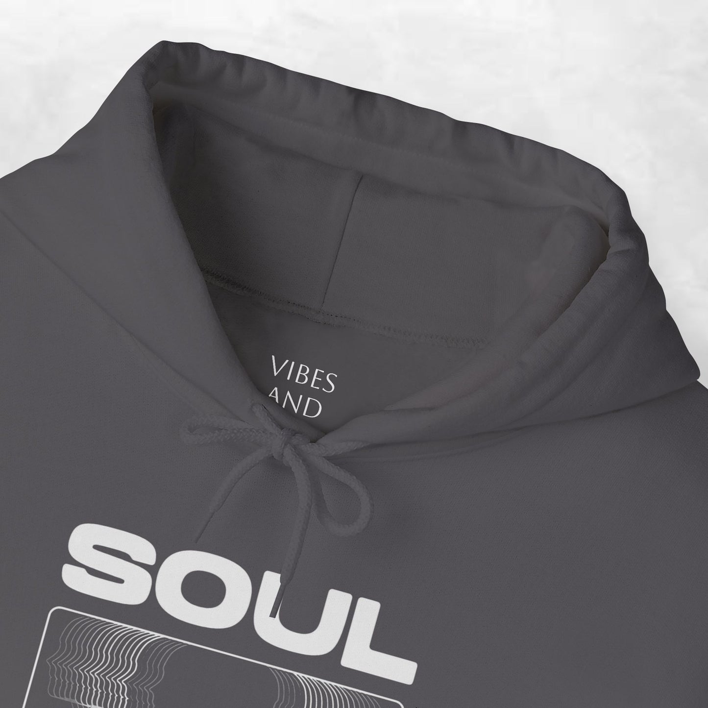 Soul Graphic Hoodie — Retro VHS Silhouette Streetwear