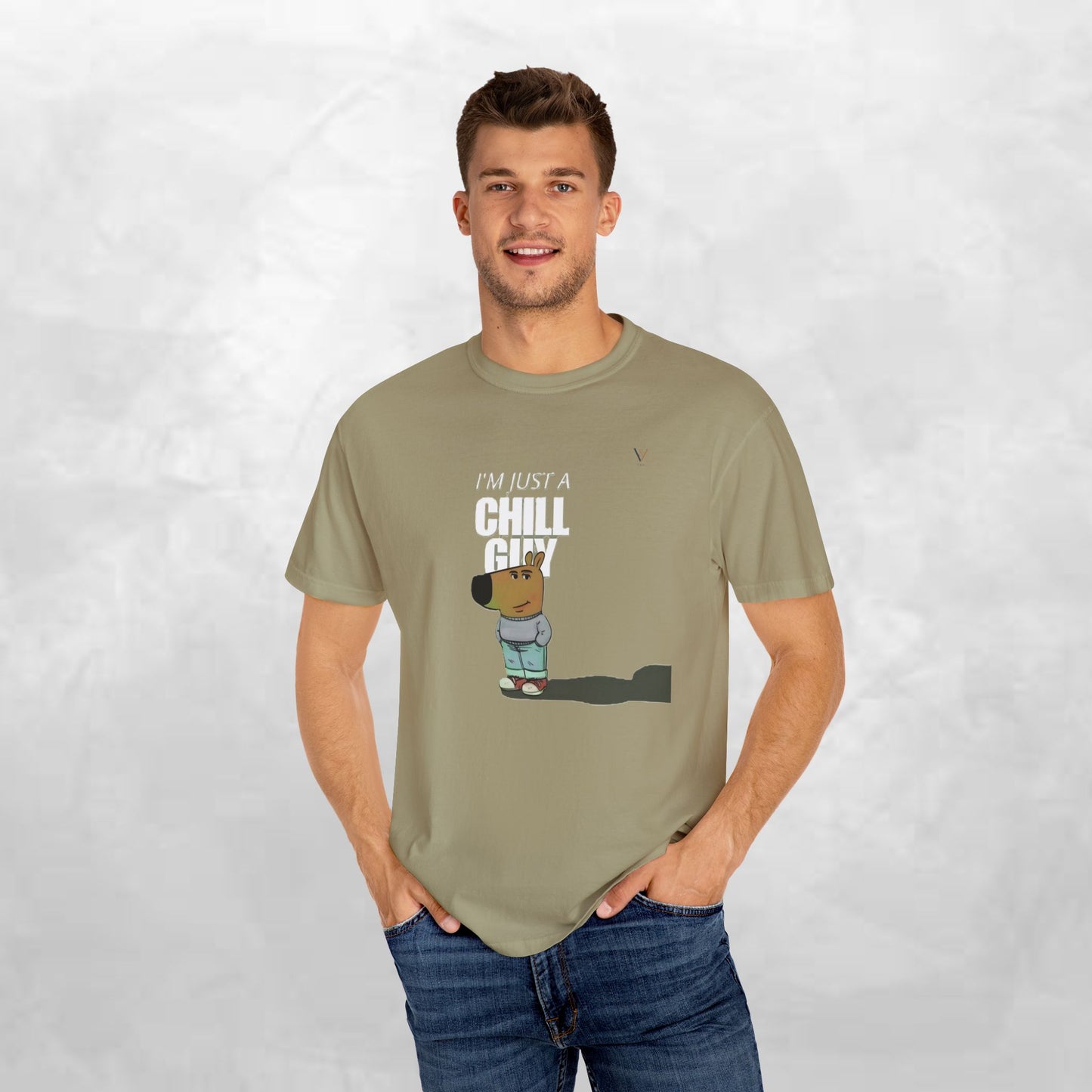 Chill Guy Graphic T-Shirt - Relaxed Unisex Tee for Casual Vibes
