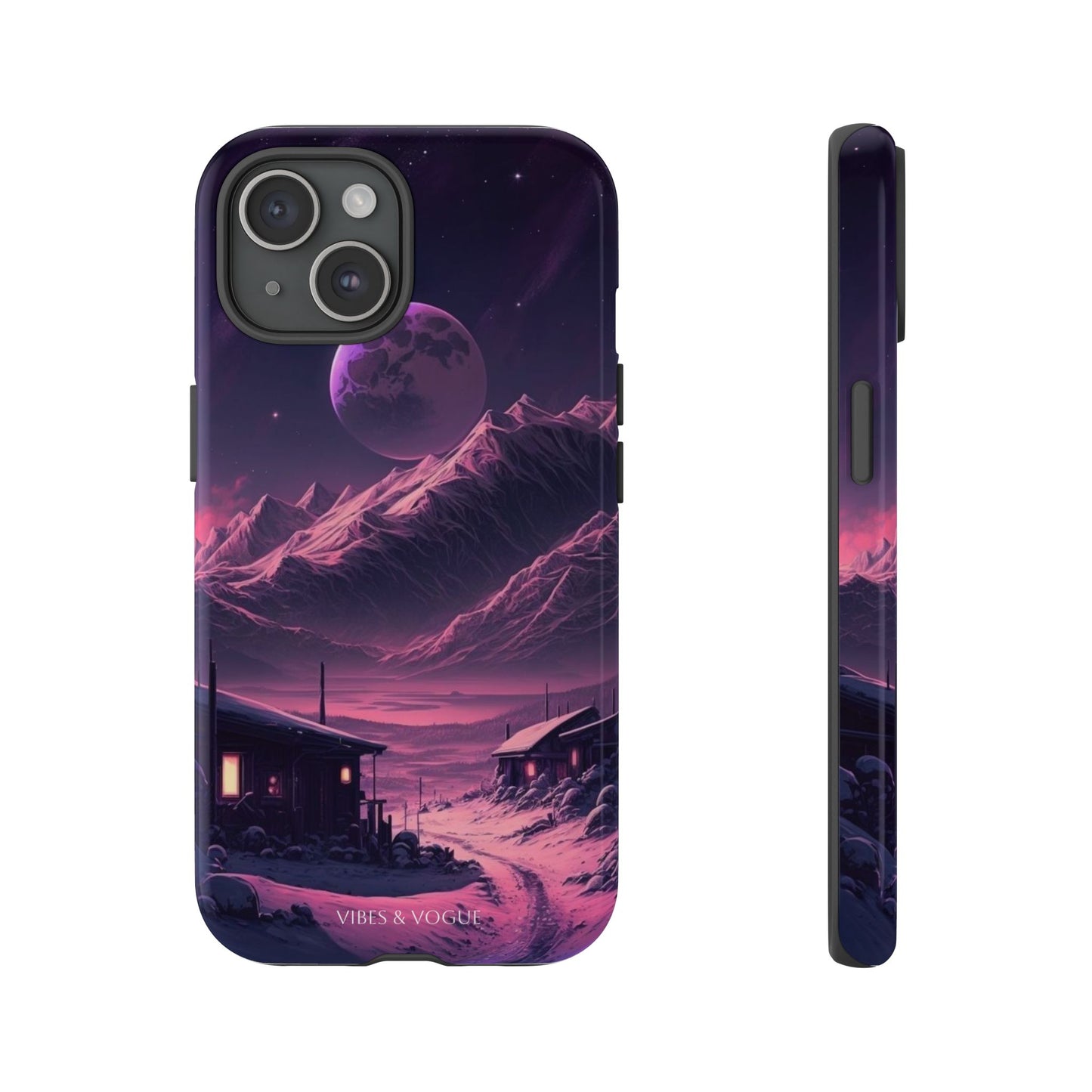 Futuristic Phone Case, Galaxy Aesthetic, Cosmic Art, Stylish Protection, Gifts for Tech Lovers