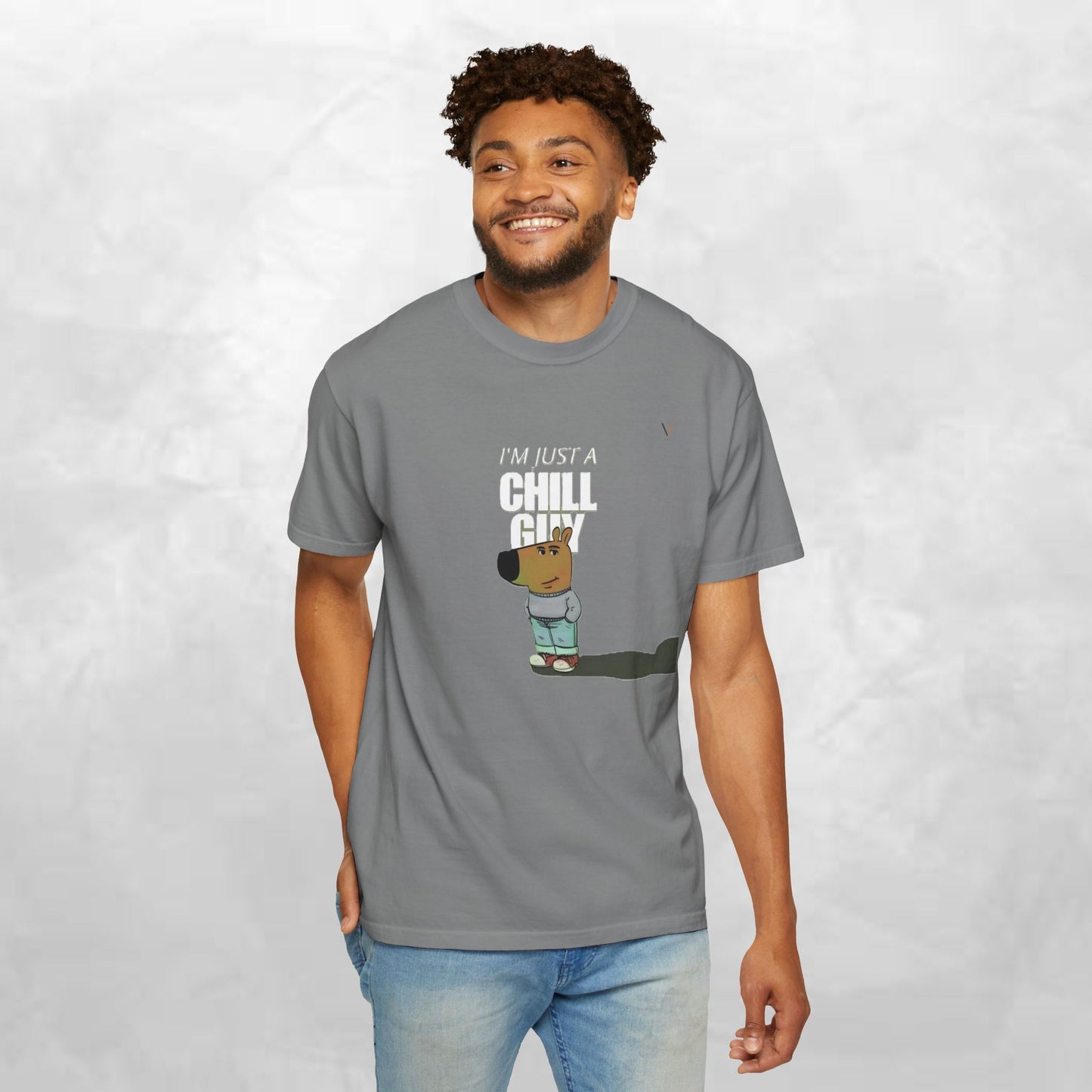Chill Guy Graphic T-Shirt - Relaxed Unisex Tee for Casual Vibes