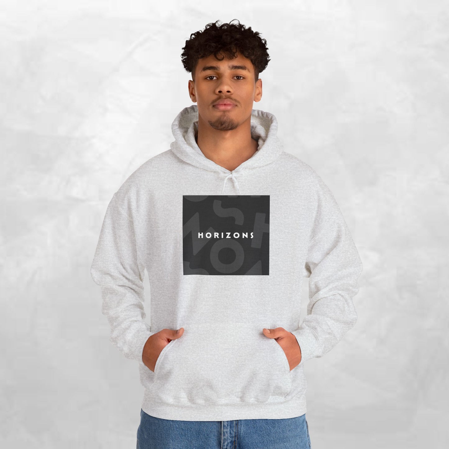 Horizons Unisex Heavy Blend™ Hooded Sweatshirt - Cozy Graphic Hoodie for Casual Wear