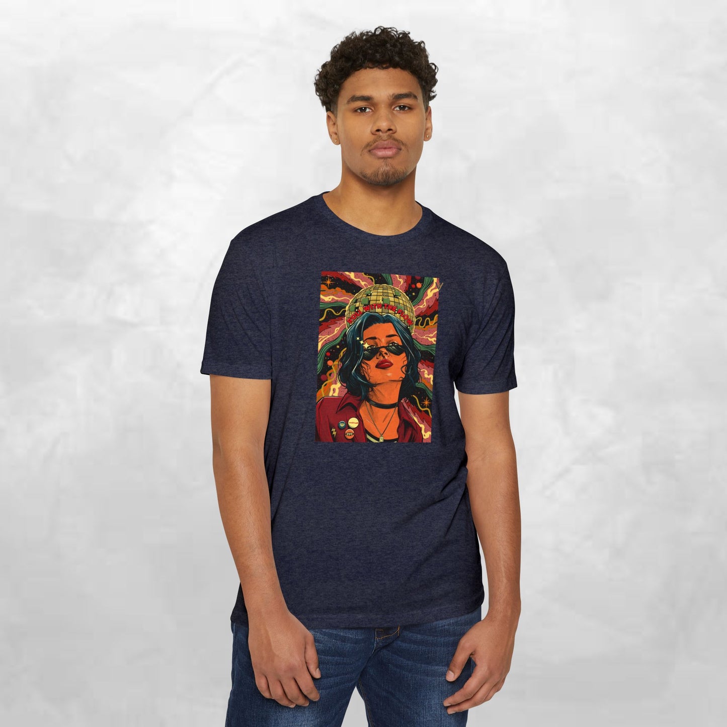 Bohemian Graphic T-Shirt - Vibrant Art Tee for Creative Souls