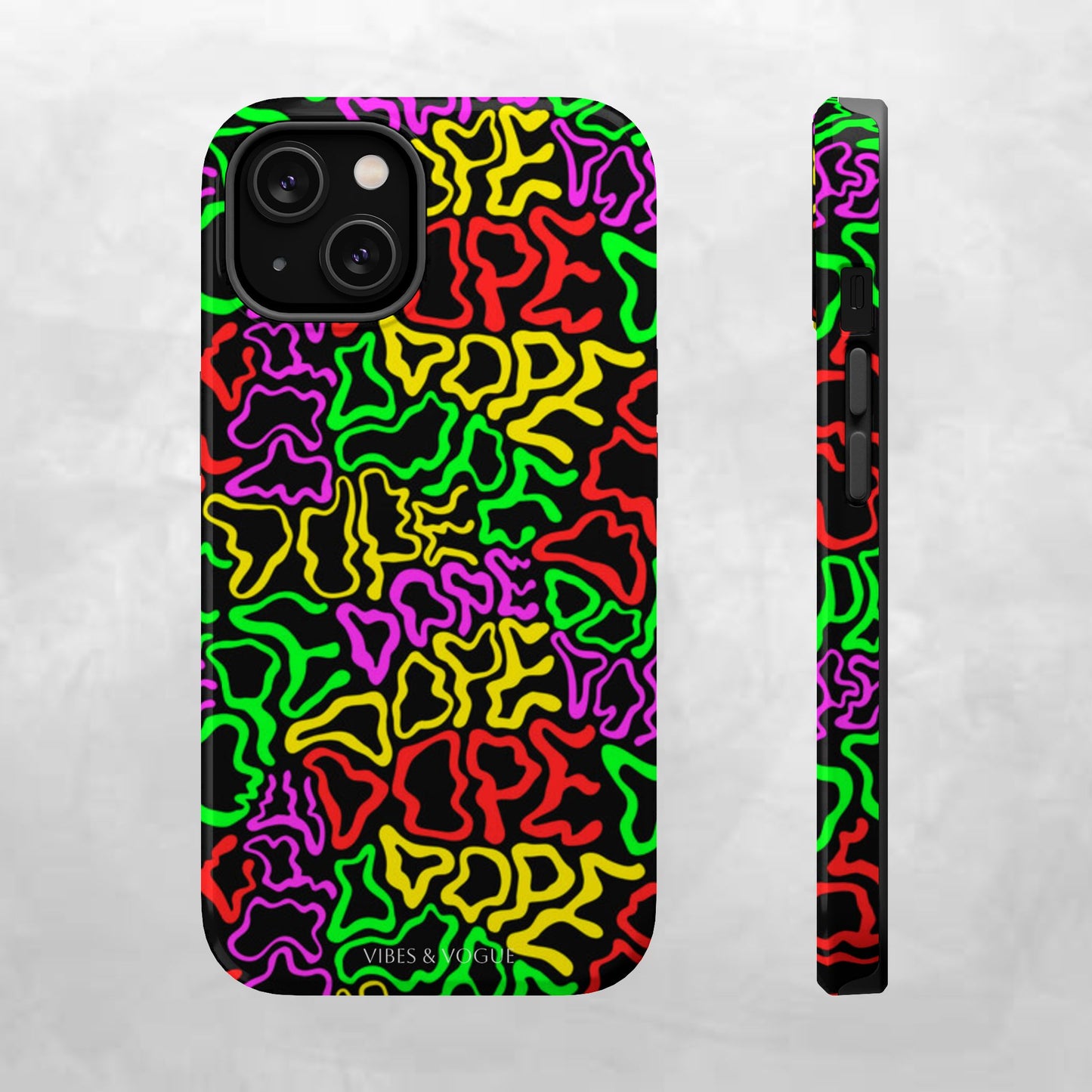 Colorful Magnetic Phone Cases, Funky Case for Teens, Cool Phone Accessories, Unique Gift for Friends, Vibrant Tough Cases, Phone Protection