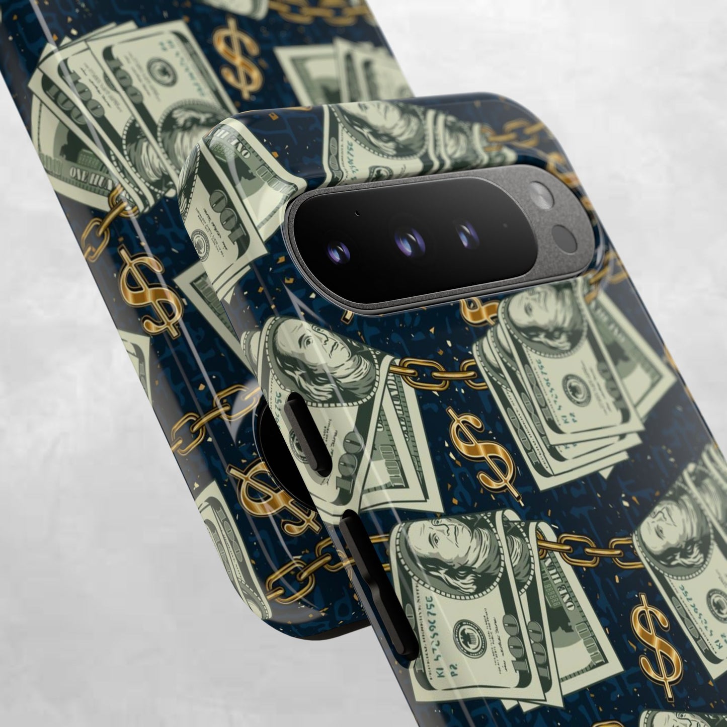 Money Motivation Phone Case, Tough Cases for iPhone, Money Design Phone Accessory, Trendy Tech Gifts, Unique Phone Cover