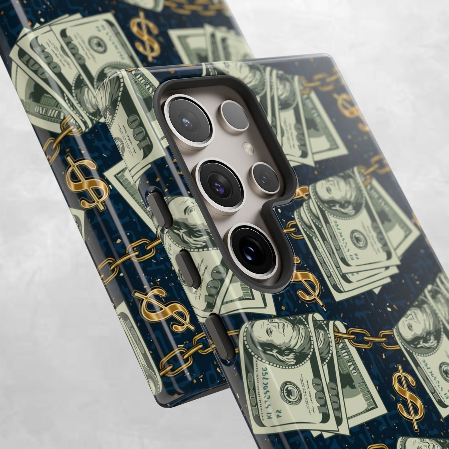 Money Motivation Phone Case, Tough Cases for iPhone, Money Design Phone Accessory, Trendy Tech Gifts, Unique Phone Cover