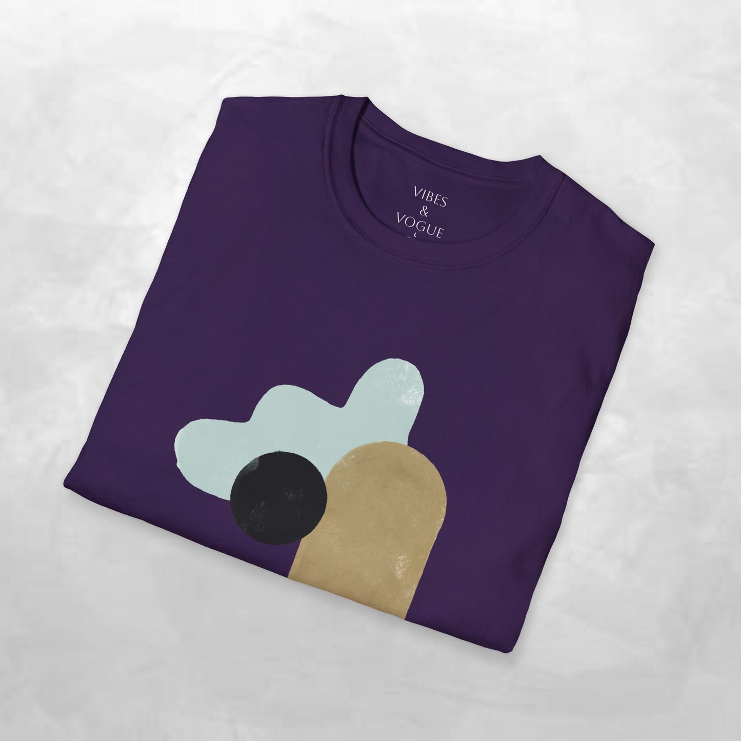 Vibes & Vogue Unisex Softstyle T-Shirt - Trendy Casual Wear for Art Lovers