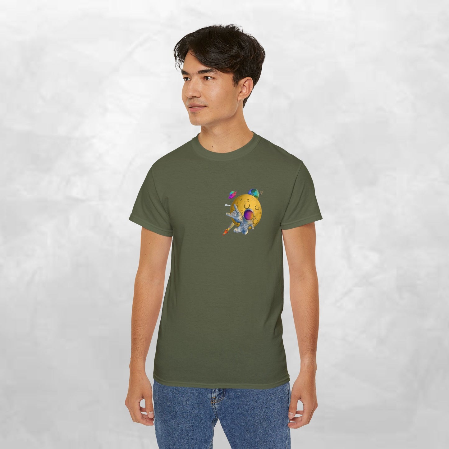 Funny Graphic Tee – "Happy Taco" Design for Food Lovers