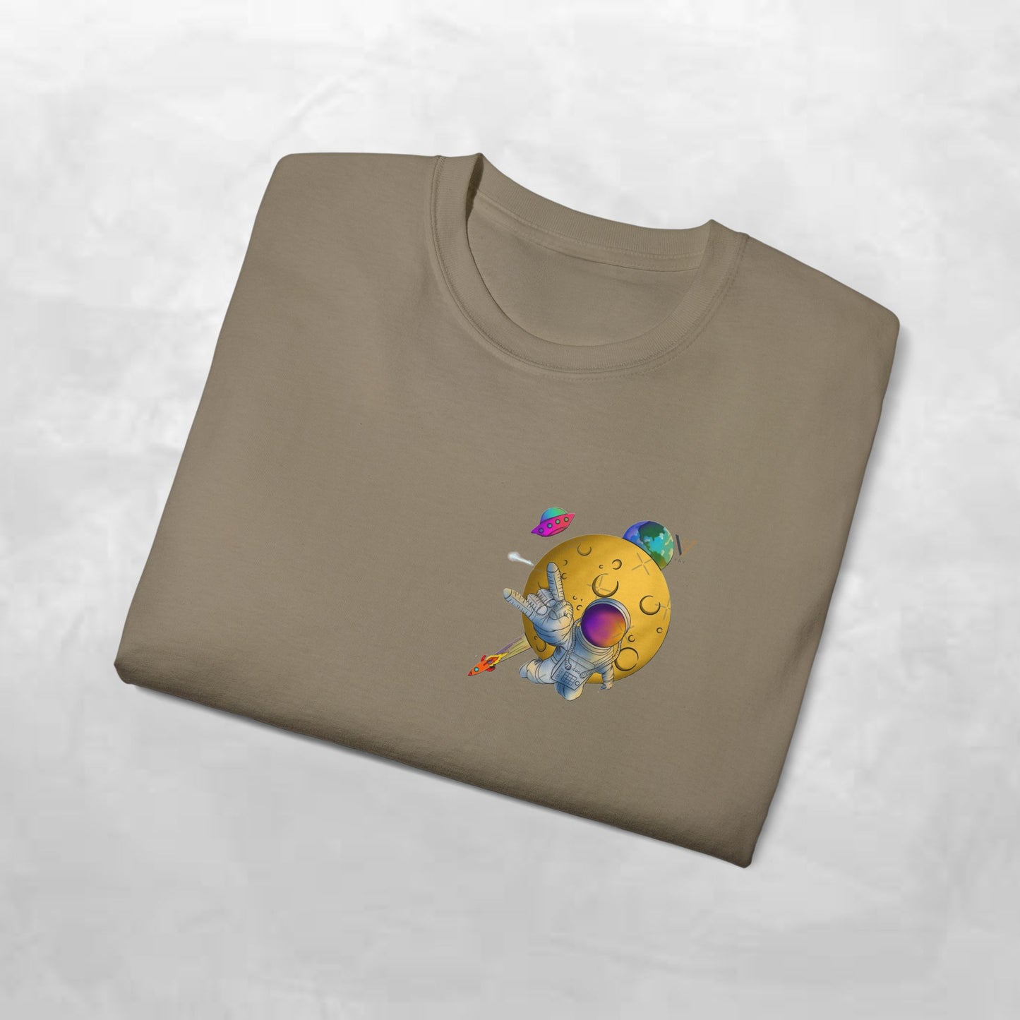 Funny Graphic Tee – "Happy Taco" Design for Food Lovers