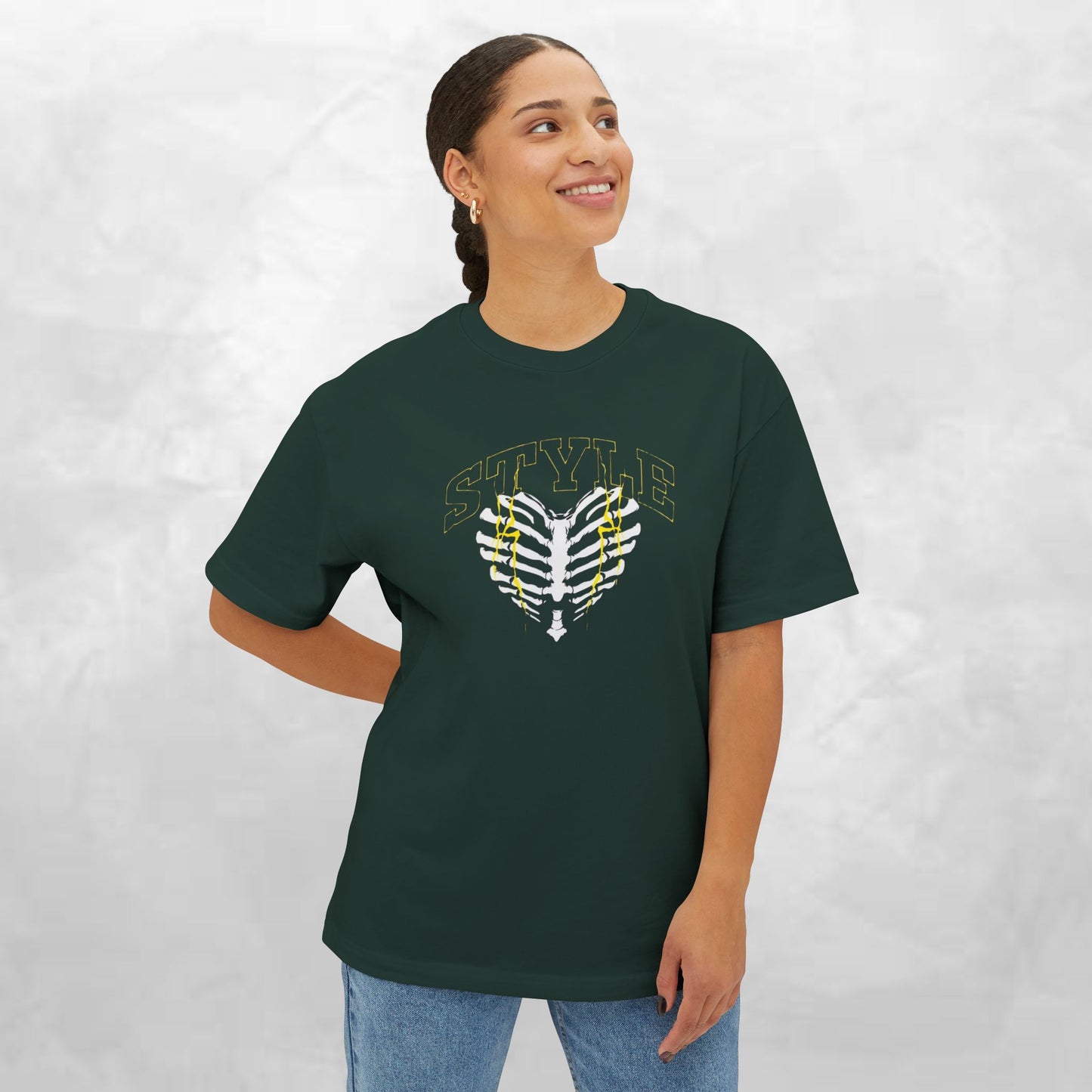 Stylish Oversized Boxy Tee for Trendy Comfort, Urban Fashion, Streetwear, Casual Vibes, Unisex Gift, Everyday Wear