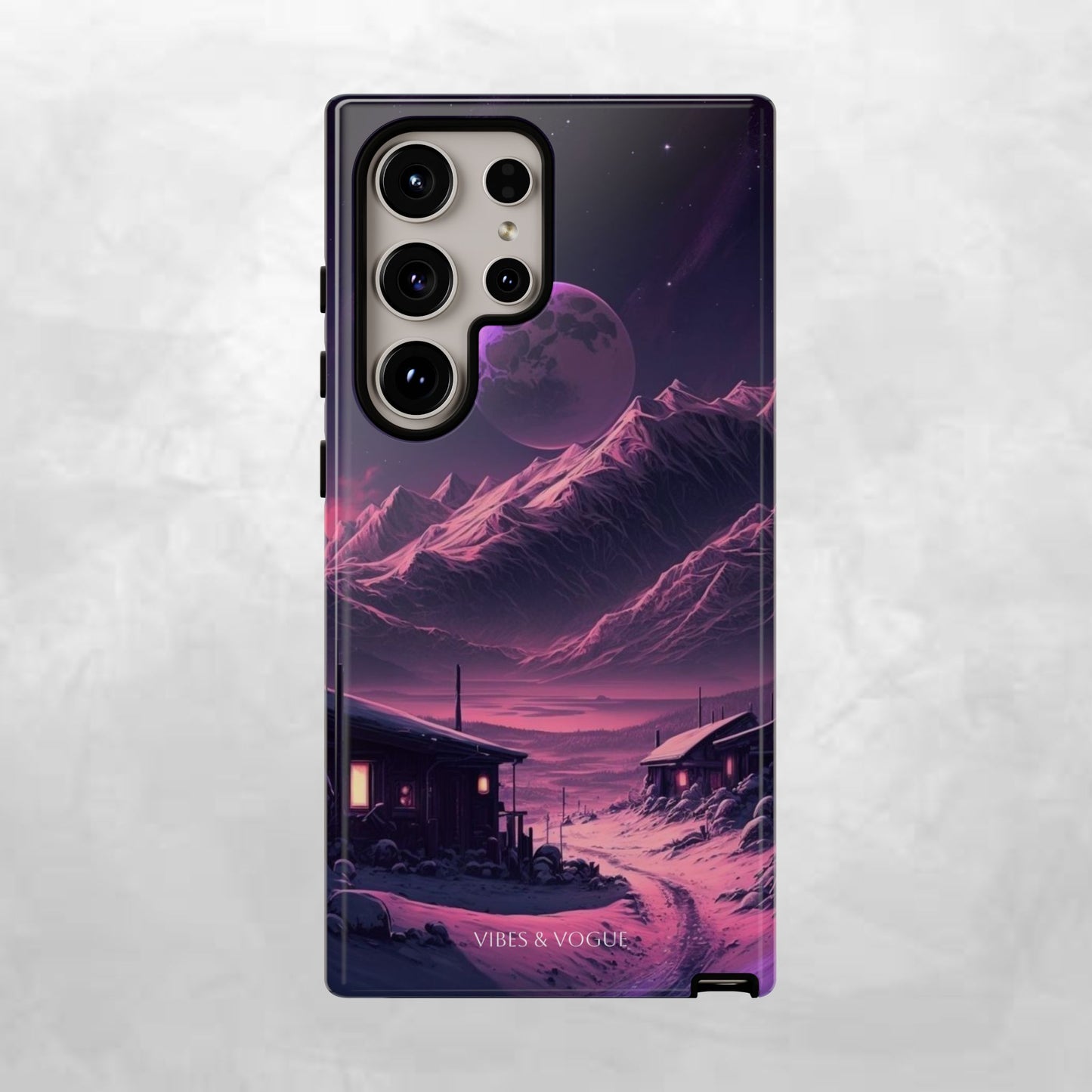 Futuristic Phone Case, Galaxy Aesthetic, Cosmic Art, Stylish Protection, Gifts for Tech Lovers