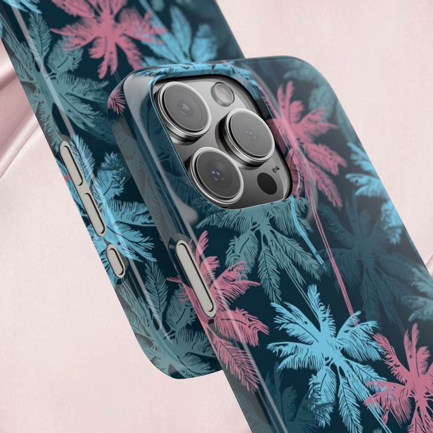 Tropical Vibes Slim Phone Case - Summer Botanical Design