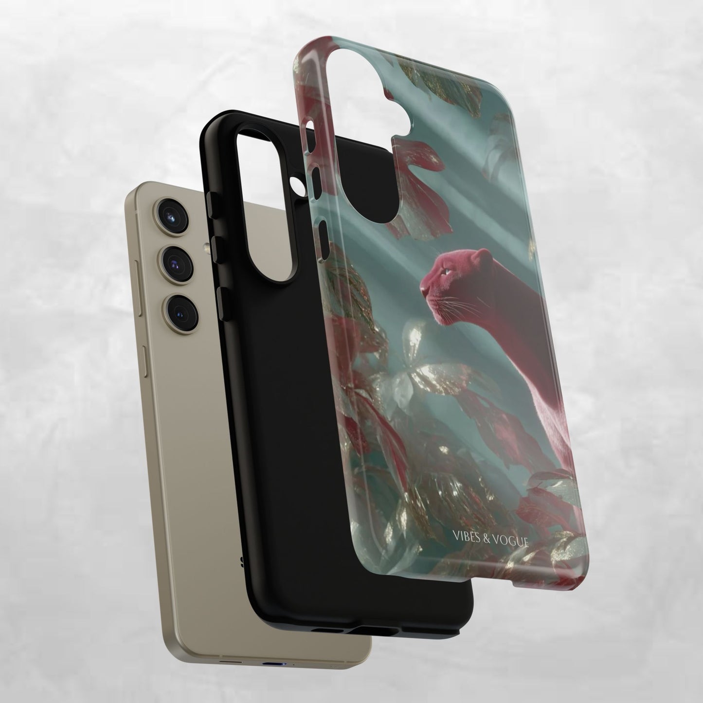 Bold Phone Case with Panther Design, Tough Phone Cover, Animal Lover Gift, Unique Phone Accessory, Trendy Phone Protector, Stylish [...]