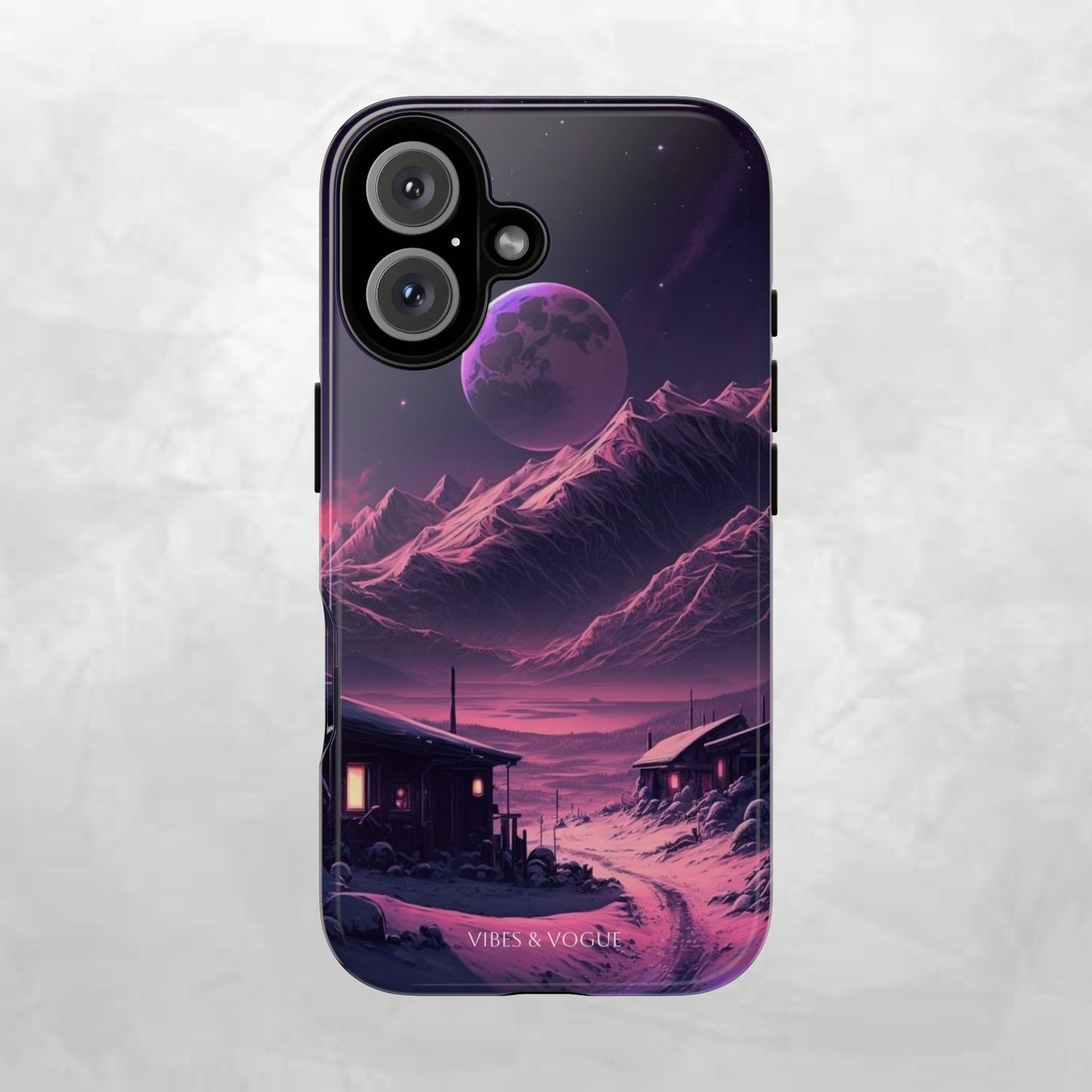 Futuristic Phone Case, Galaxy Aesthetic, Cosmic Art, Stylish Protection, Gifts for Tech Lovers