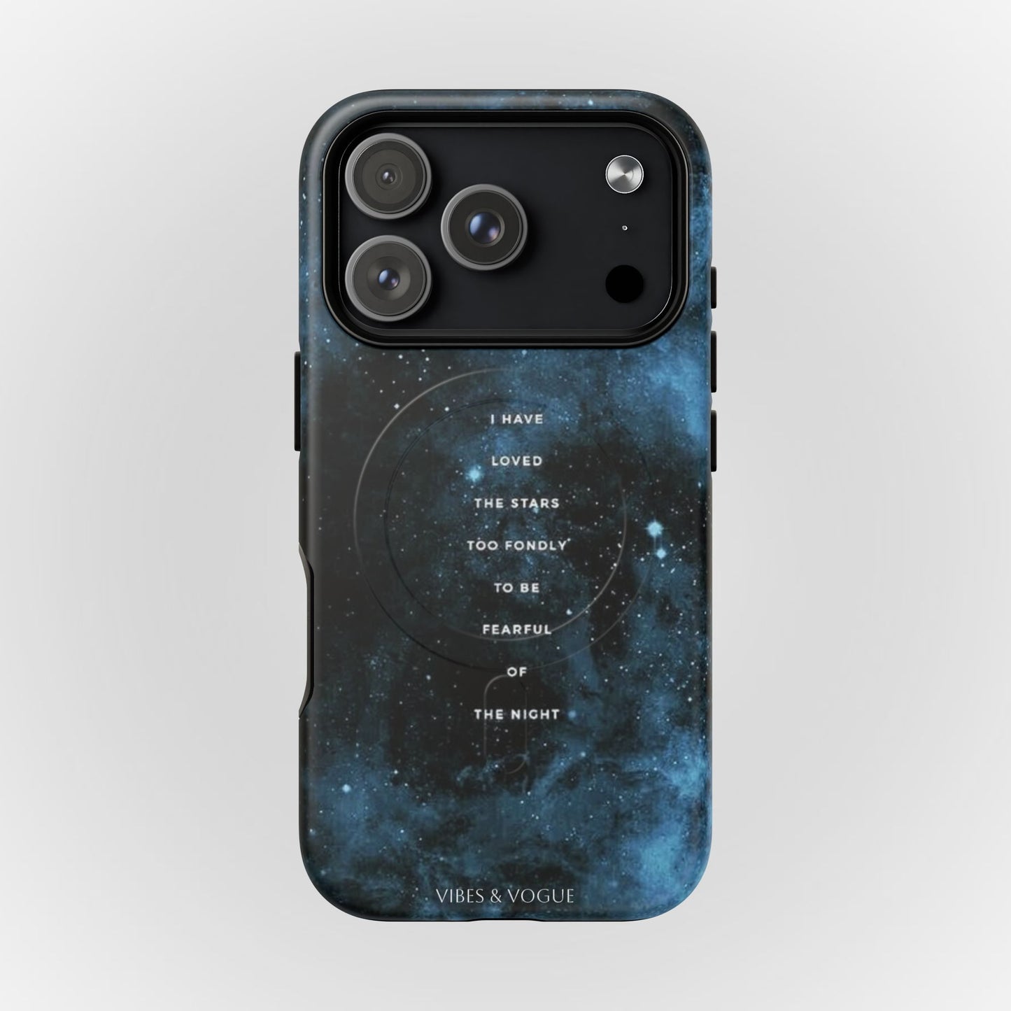 Galaxy-Inspired Tough Magnetic Phone Case - "I Have Loved the Stars"