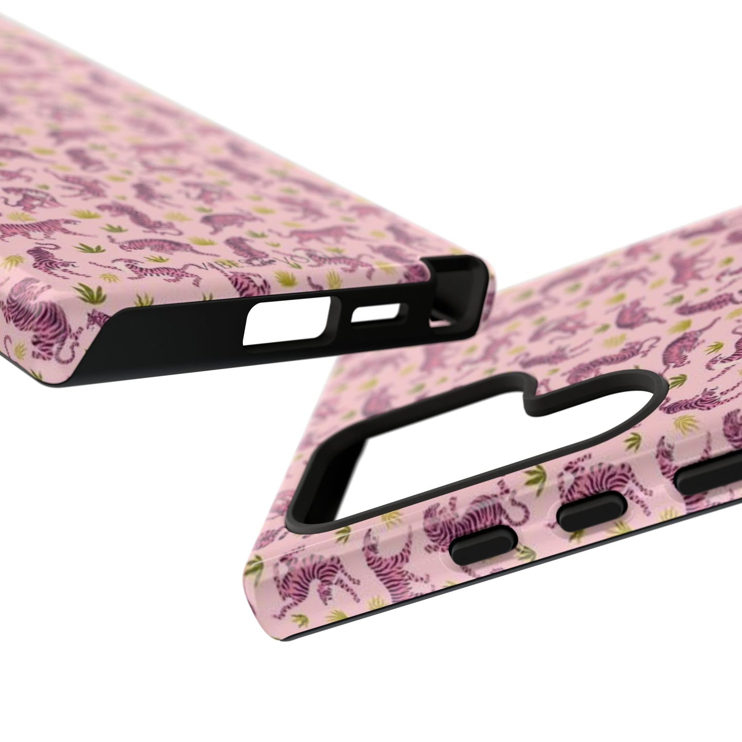 Pink Tiger Pattern Phone Case - Tough Cases