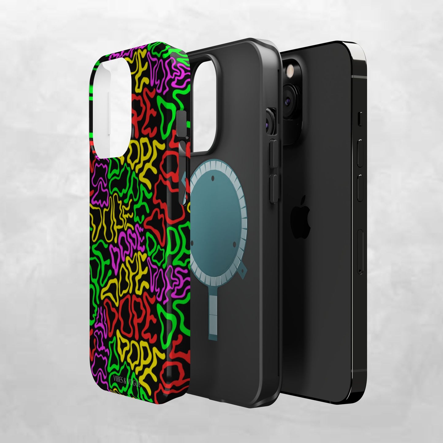 Colorful Magnetic Phone Cases, Funky Case for Teens, Cool Phone Accessories, Unique Gift for Friends, Vibrant Tough Cases, Phone Protection