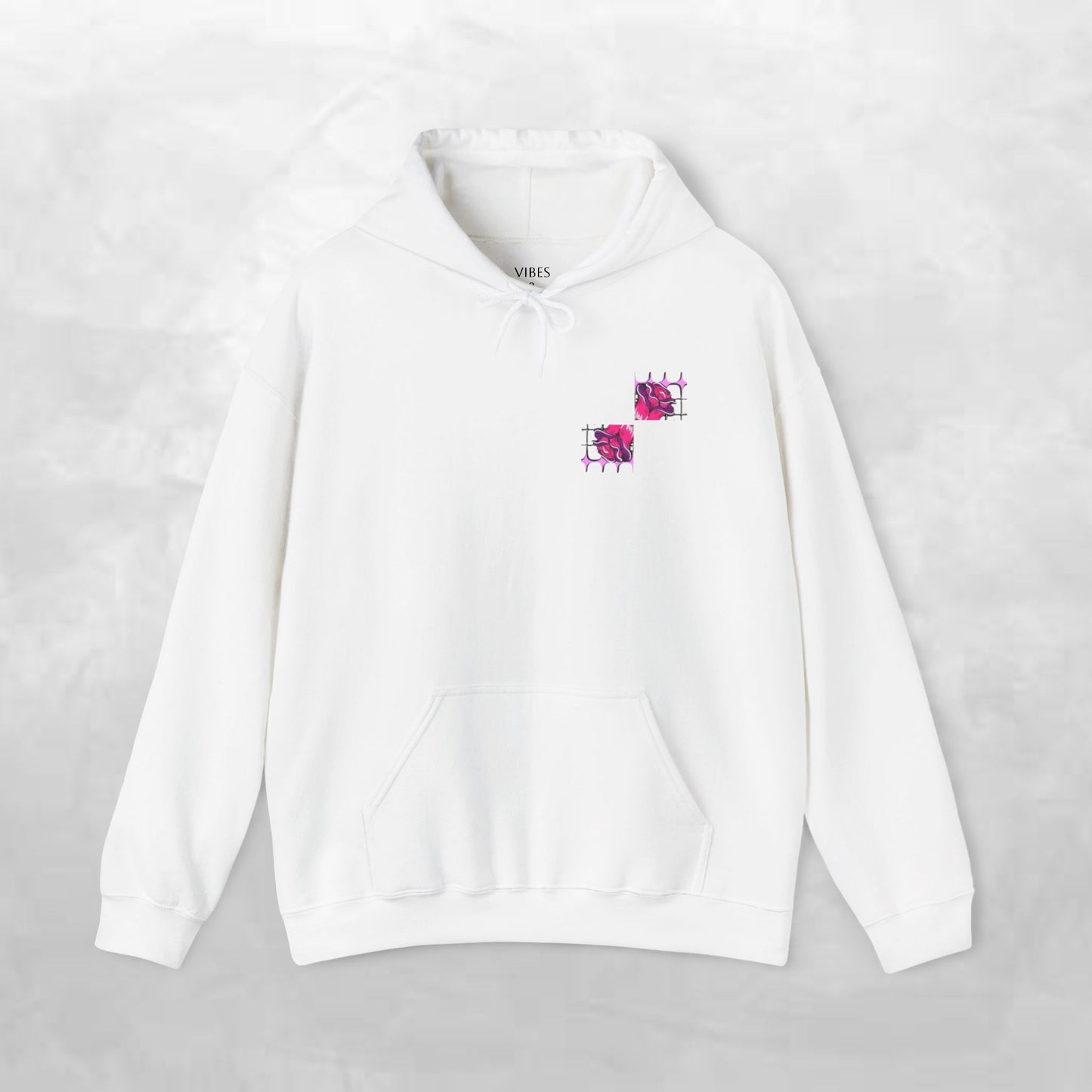 Intuitive Blooms Hoodie, Cozy Sweatshirt, Artistic Apparel, Unique Gift, Comfortable Fashion